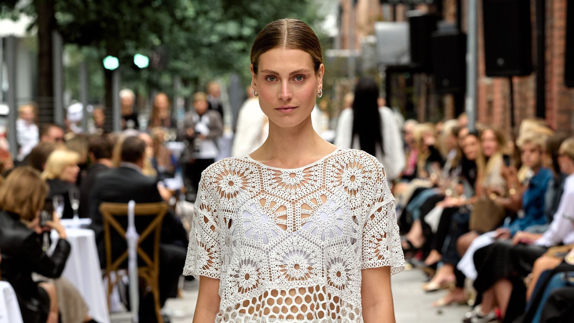 See all the looks from Line of Oslo's SS25 collection at Oslo Runway ...