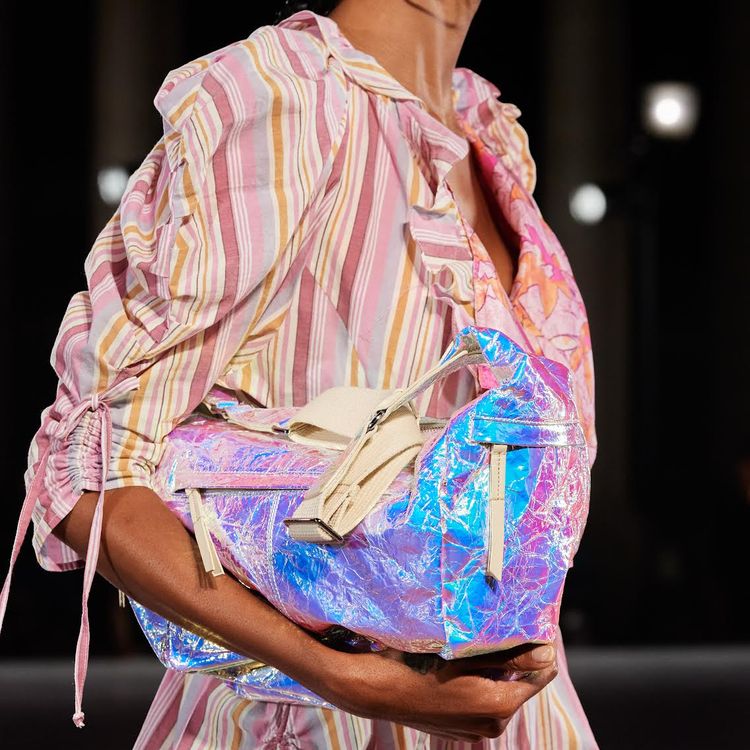 Holographic handbag from Isabel Marant