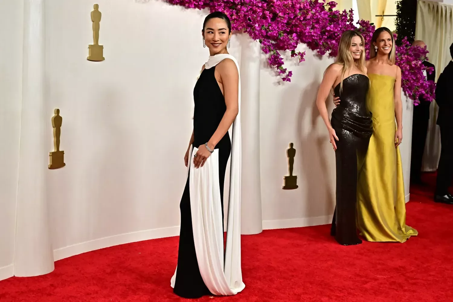 Great Lee wearing Loewe on the Oscar's red carpet 2024