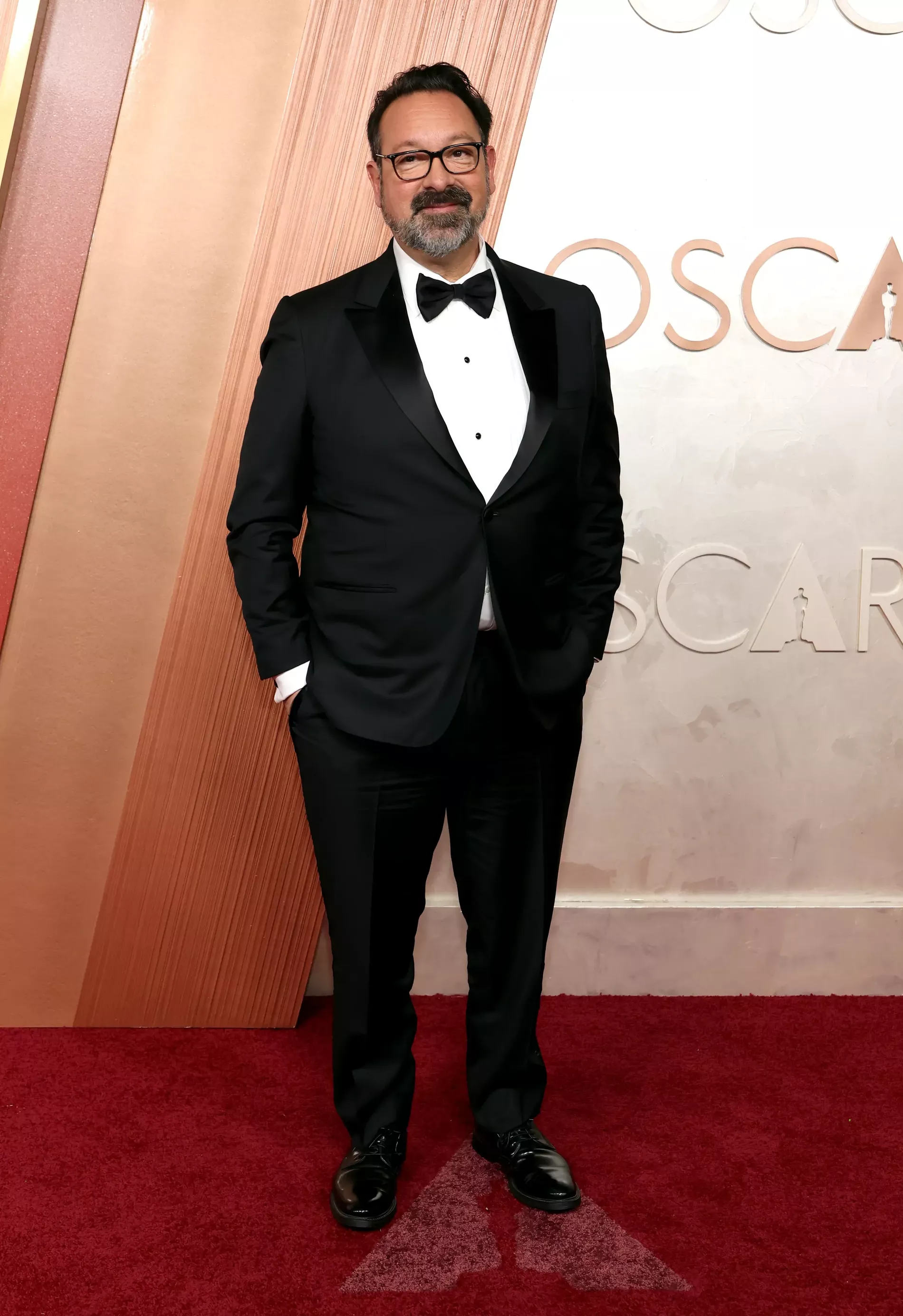 James Mangold at the 2025 Oscars