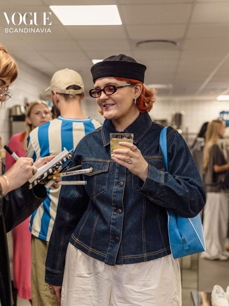 Attendee at Vogue Scandinavia X Copenhagen Studio breakfast