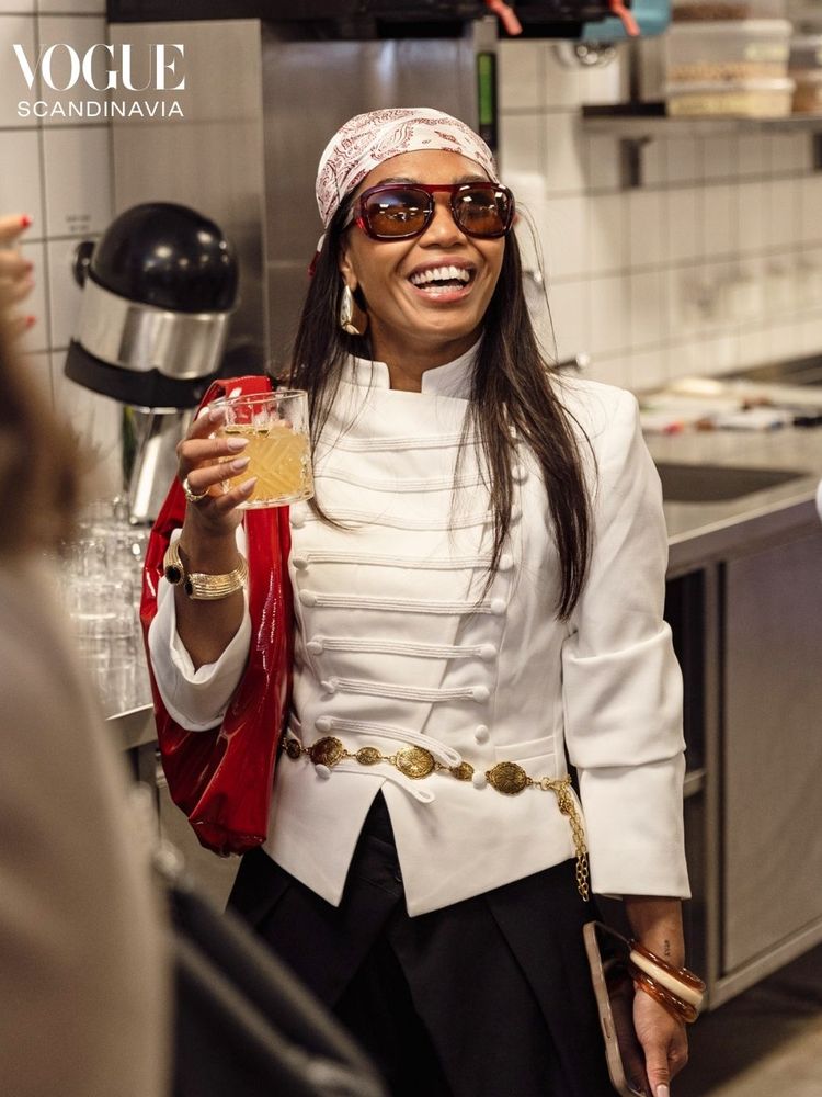 Attendee at Vogue Scandinavia X Copenhagen Studio breakfast