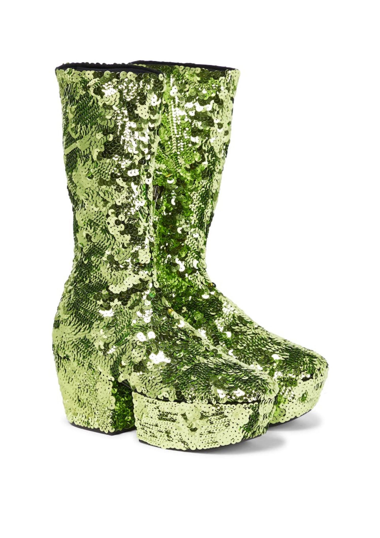 Prada sequin boot