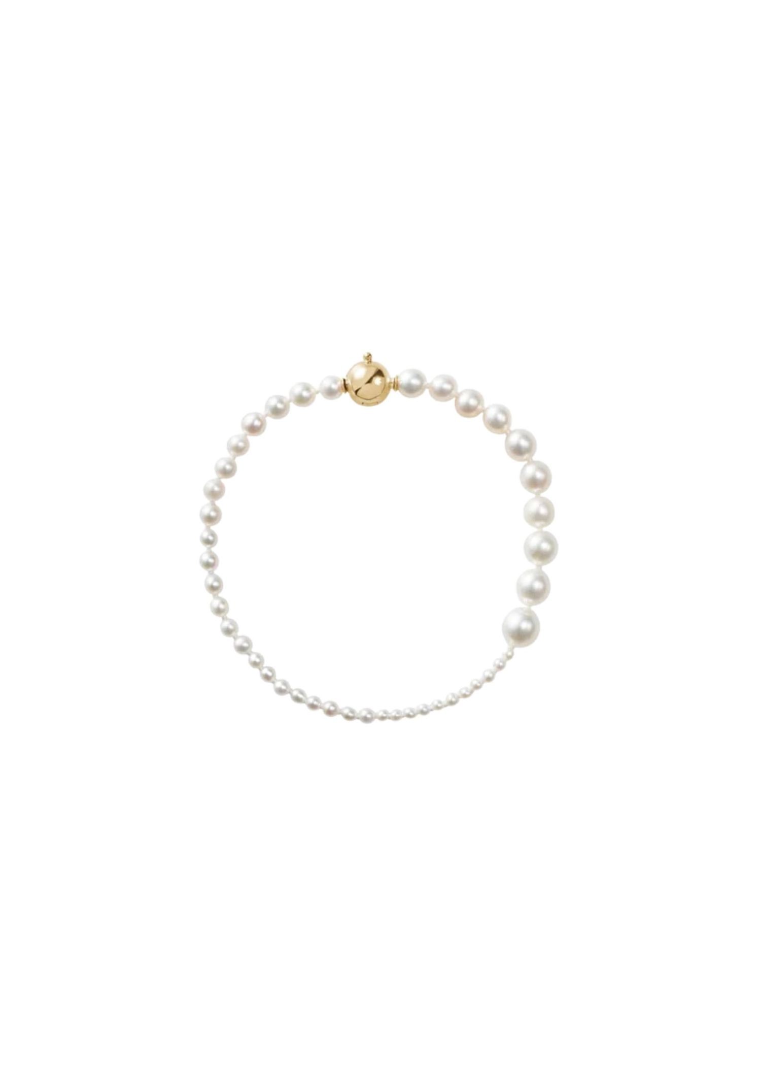 Crafted in 14K certified recycled yellow gold with freshwater pearls.