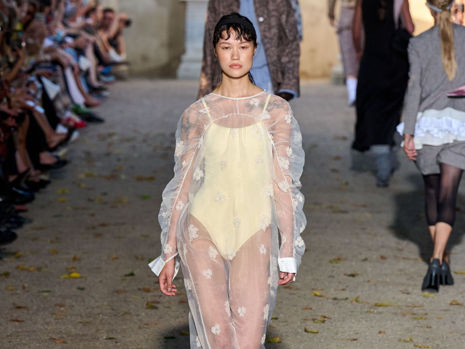 Model walking Baum und Pferdgarten SS27 Show - Copenhagen Fashion Week