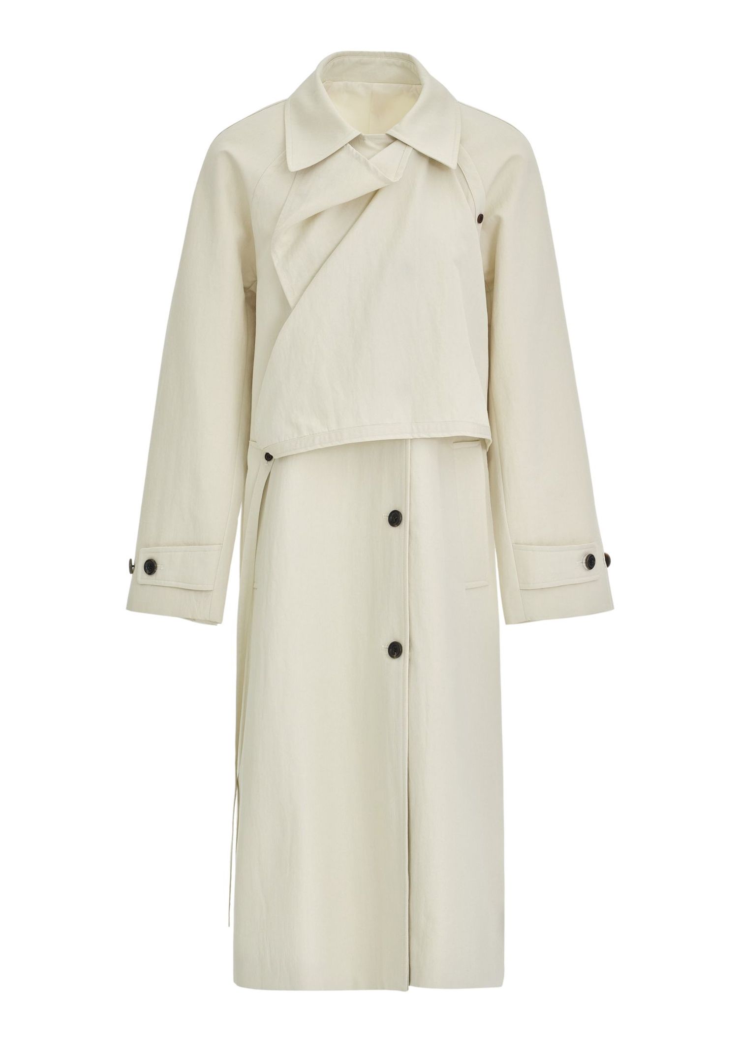 The best trench coat by Source UnKnown on a white background 