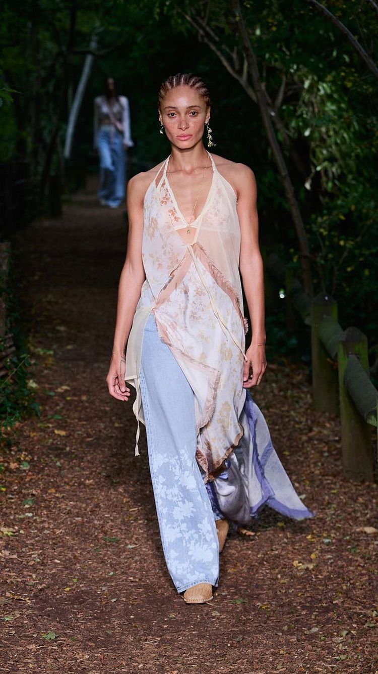 See all the runway looks from Holzweiler's SS24 show at London