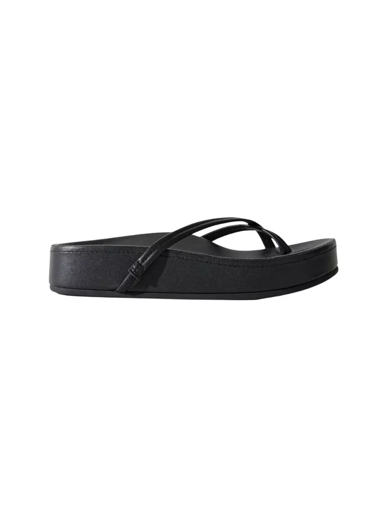 The best comfortable platform sandals - St Agni - On a white background