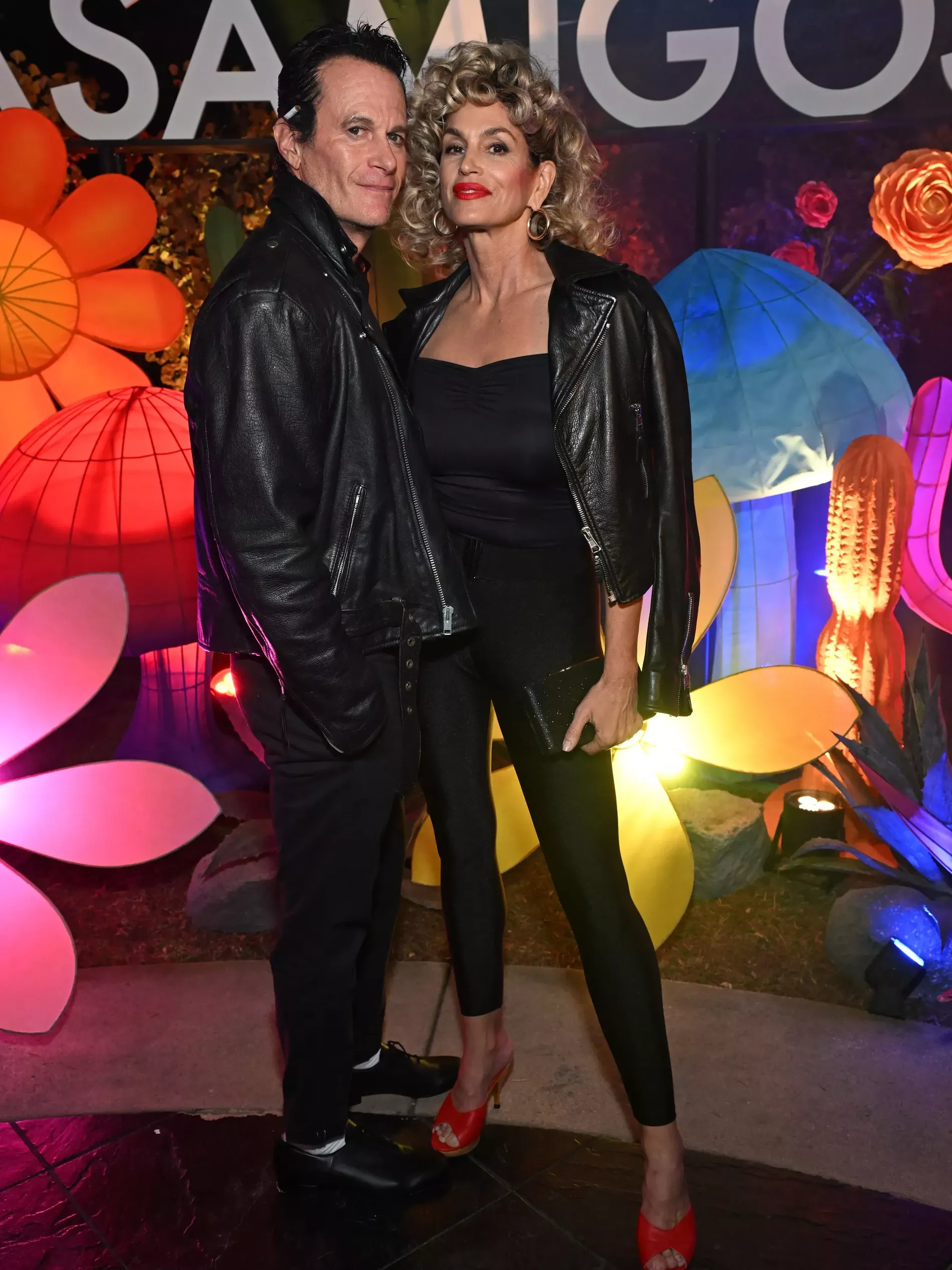 Rande Gerber and Cindy Crawford went as Grease’s Danny and Sandy.