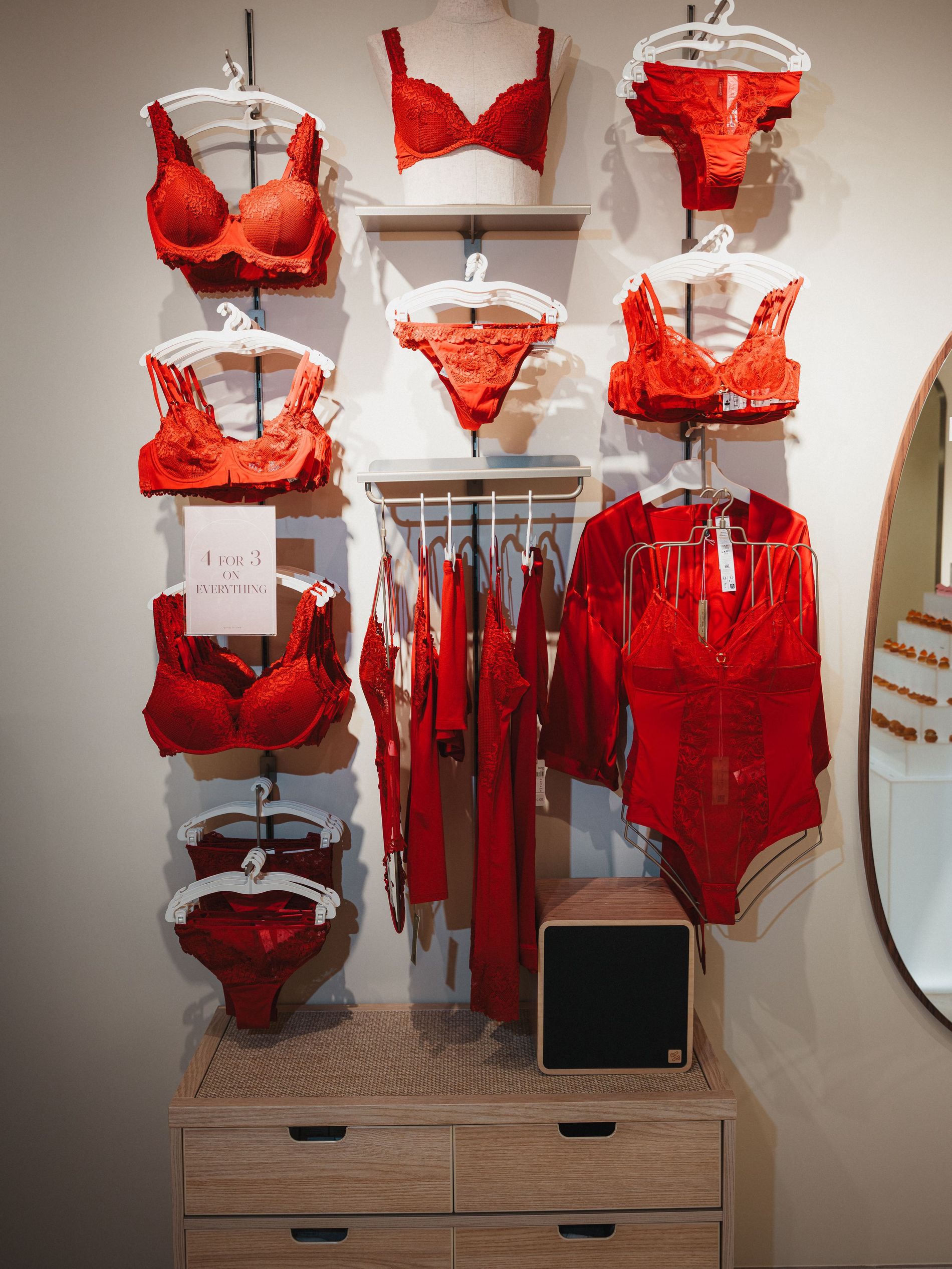 Red underwear by Intimissimi