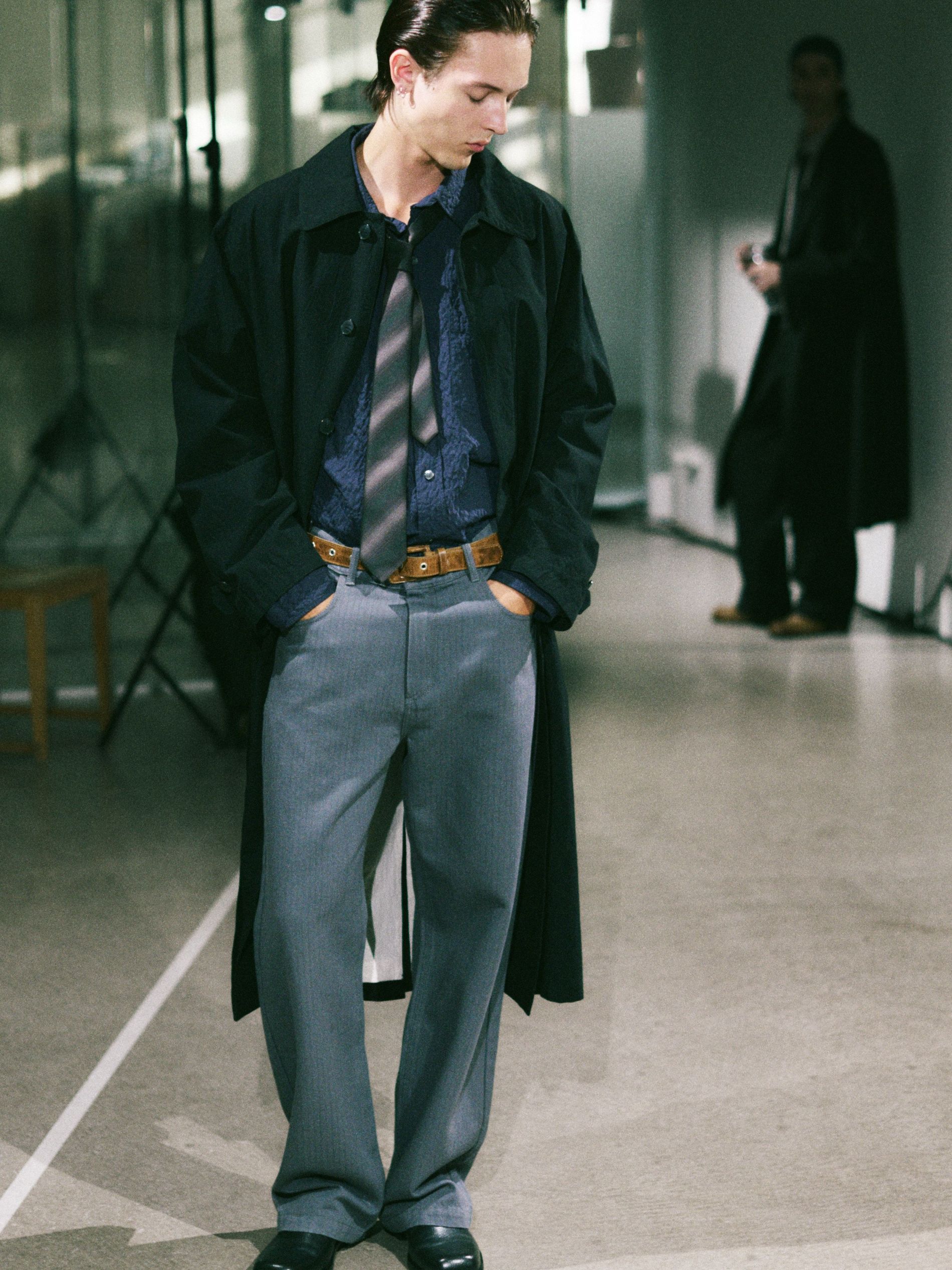 Model walks mfpen runway show at CPHFW SS27