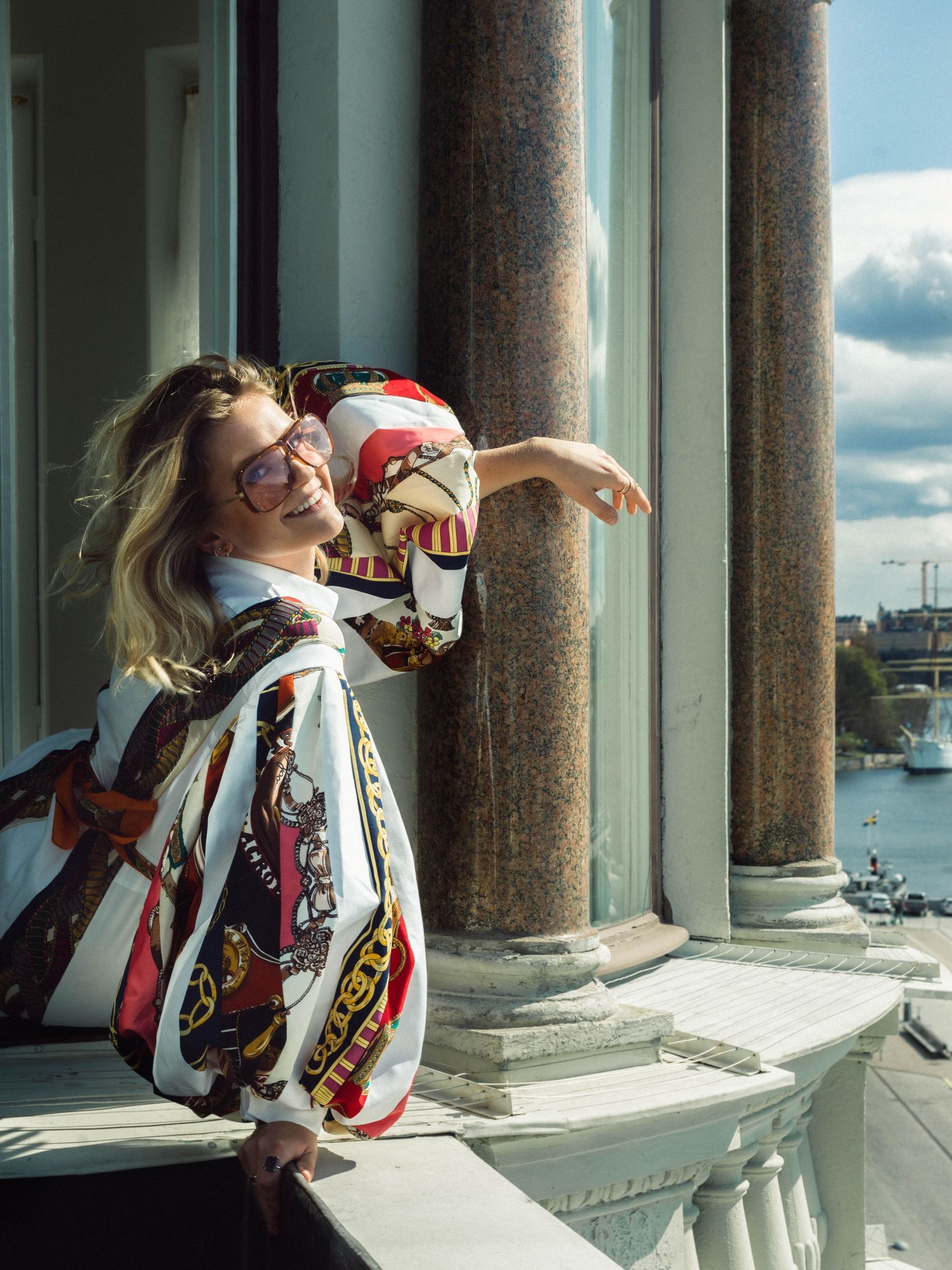 Agneson on Clark and Vikings for Vogue Scandinavia photo by Benjamin Tarp