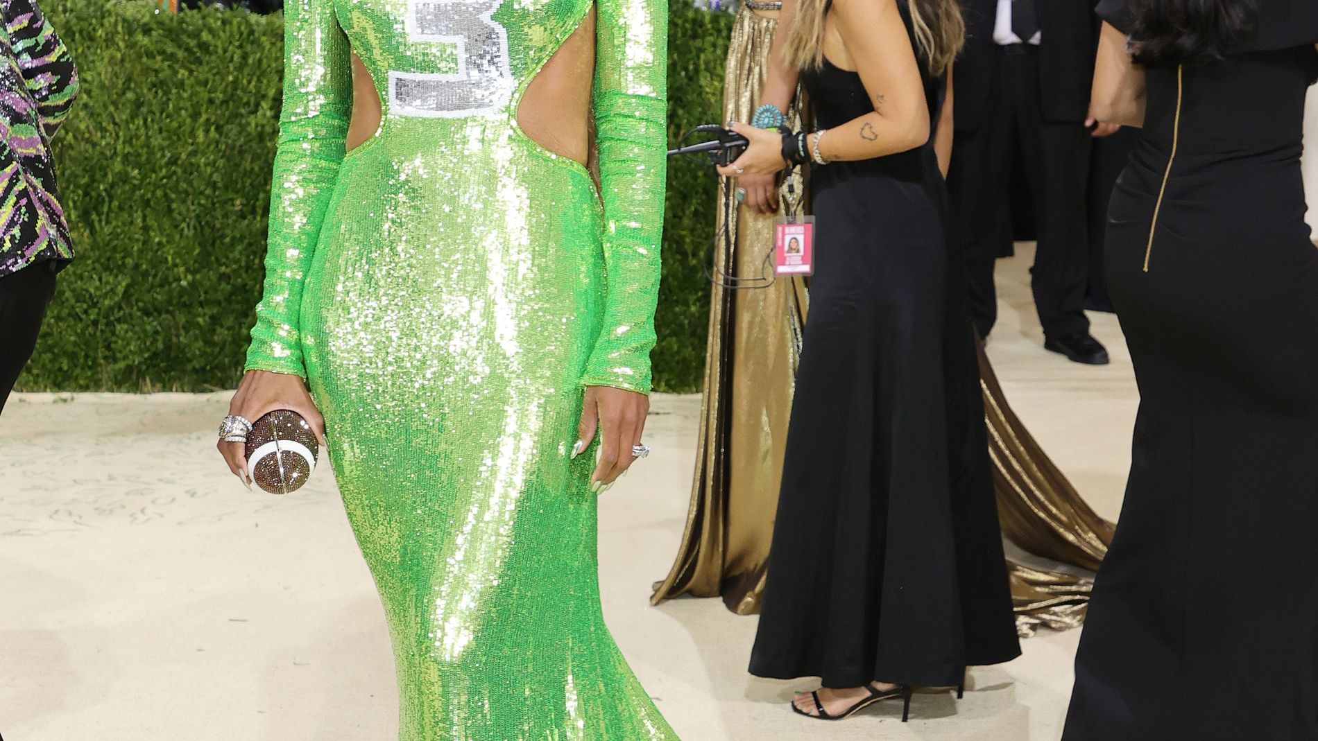 Ciara's Peter Dundas Jersey Dress at the 2021 Met Gala