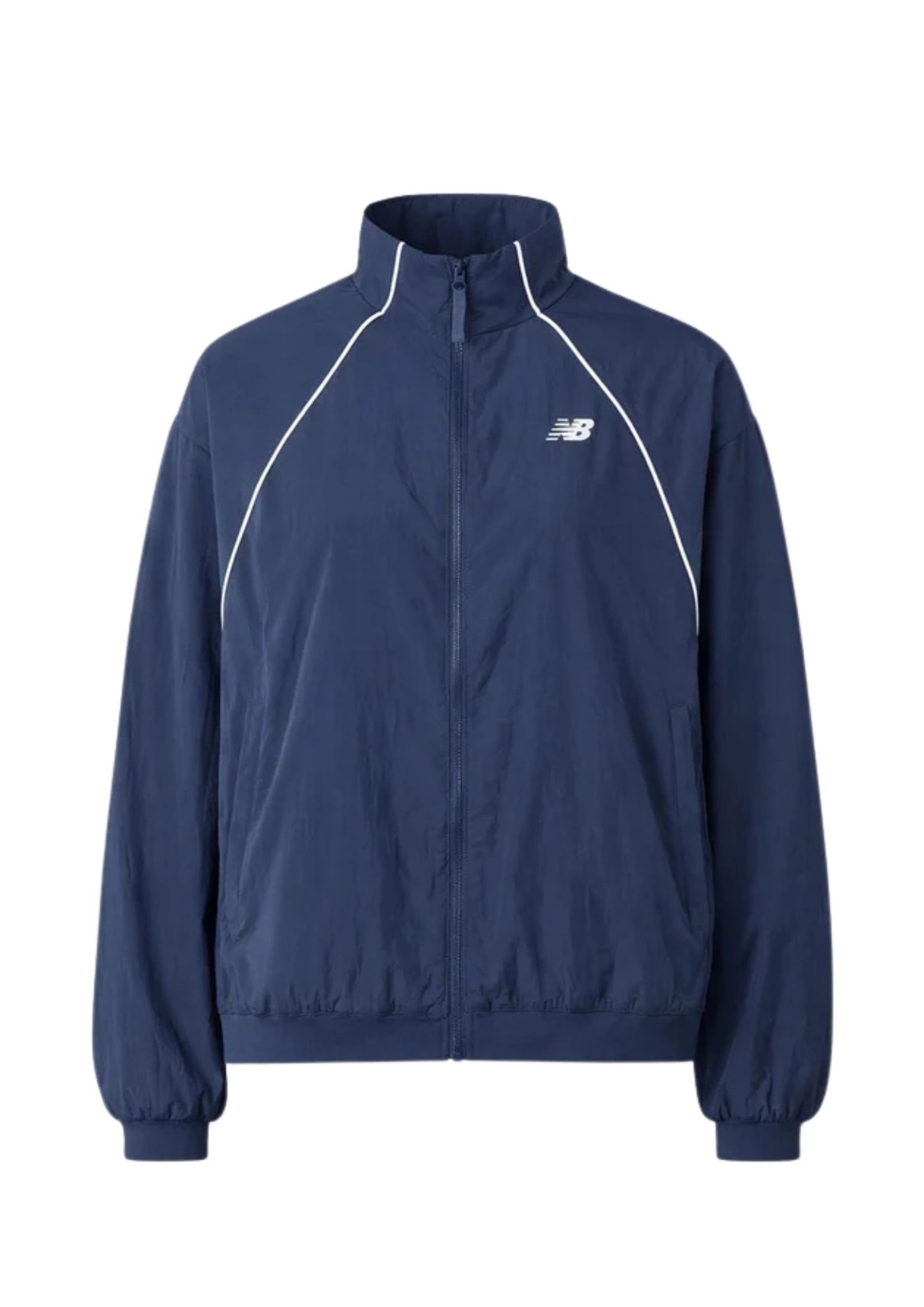 The best windbreaker jacket by New Balance on a white background