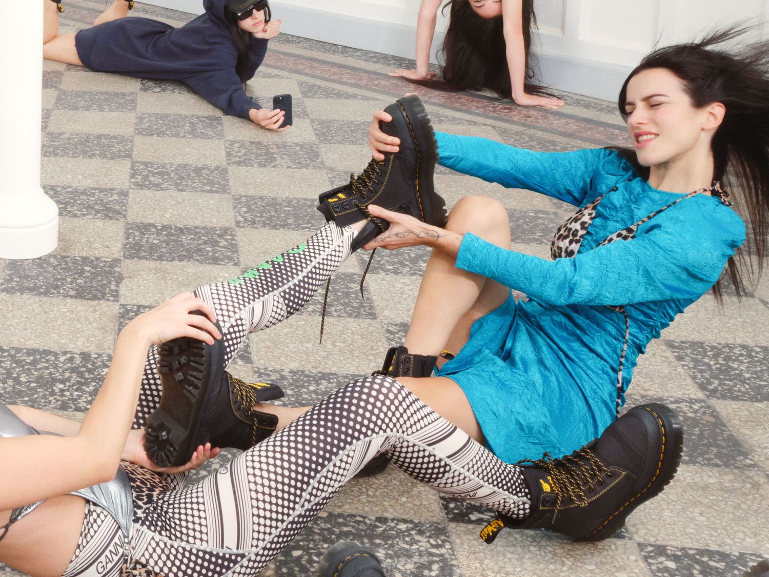 Girl with doc on sale martens