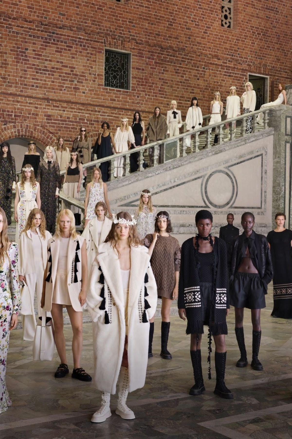 For Resort '24, Max Mara takes a sojourn to Scandinavian folklore