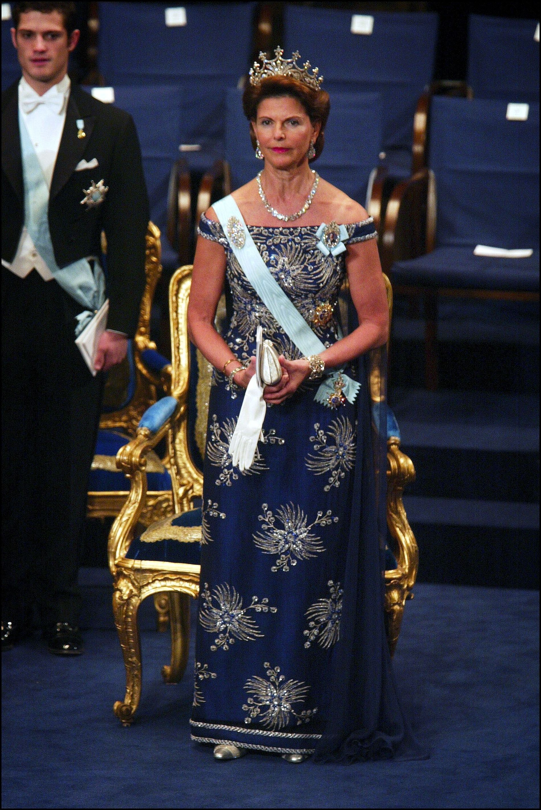 Queen Silvia of Sweden Nobel Ceremony