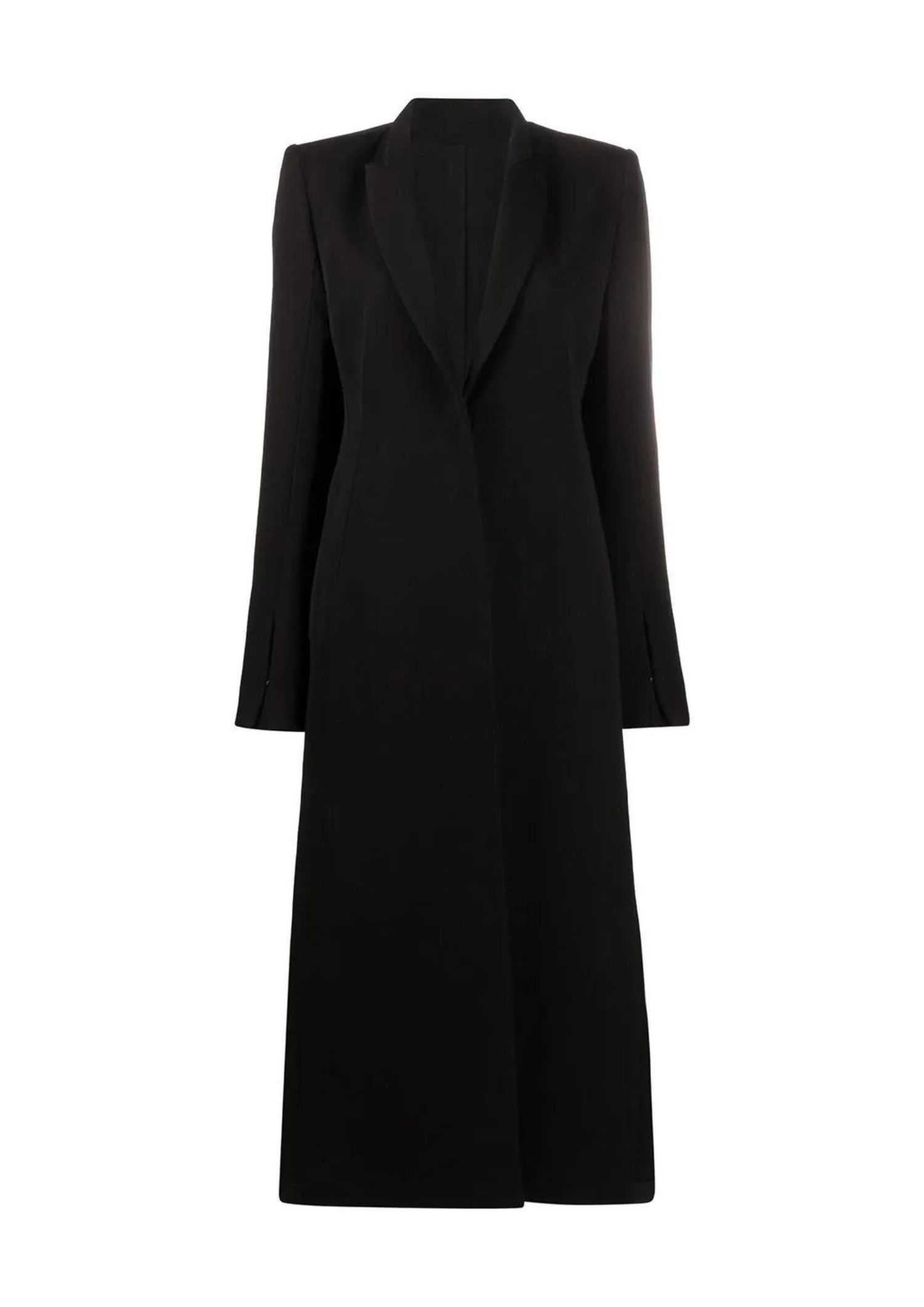 Ann Demeulemeester single-breasted long coat