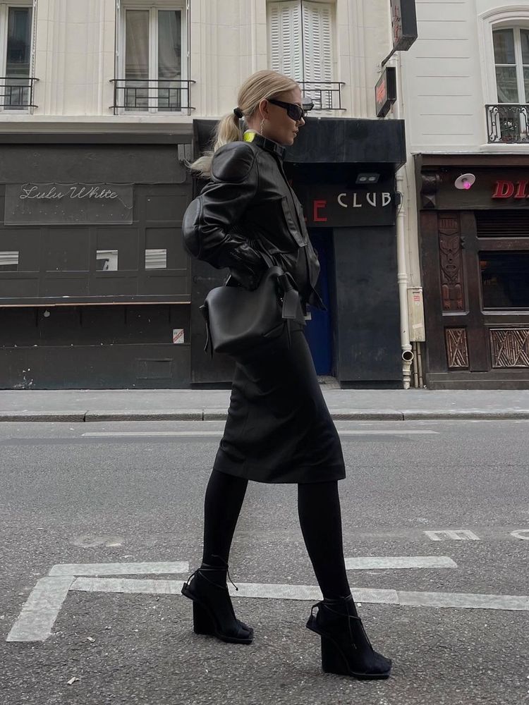 Freja Wewer at Paris Fashion Week