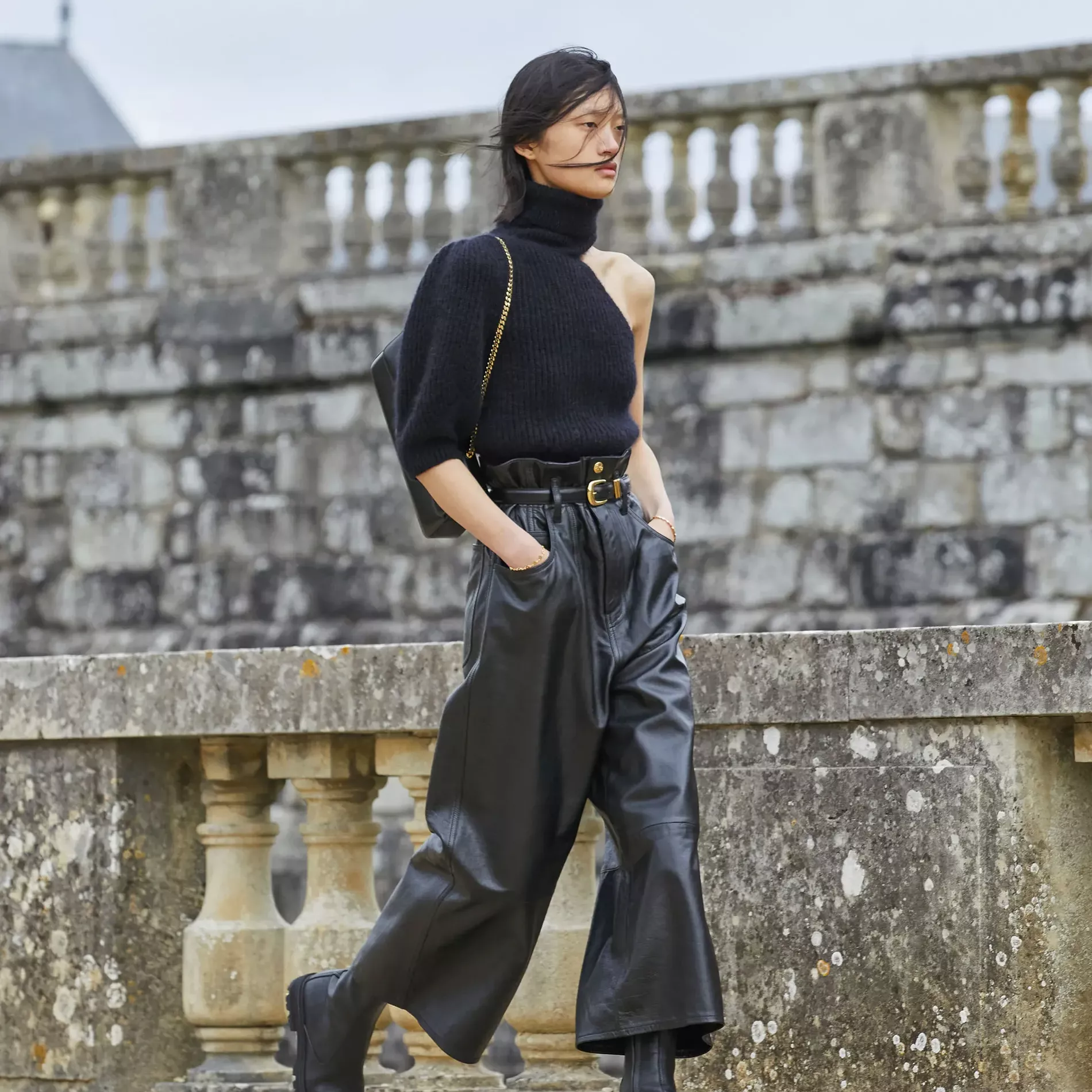 Black Leather Pants To Wear This Fall 2020