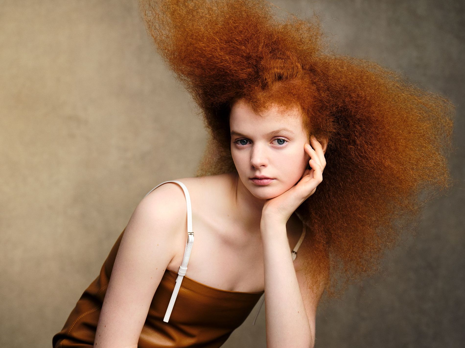 red hair editorial