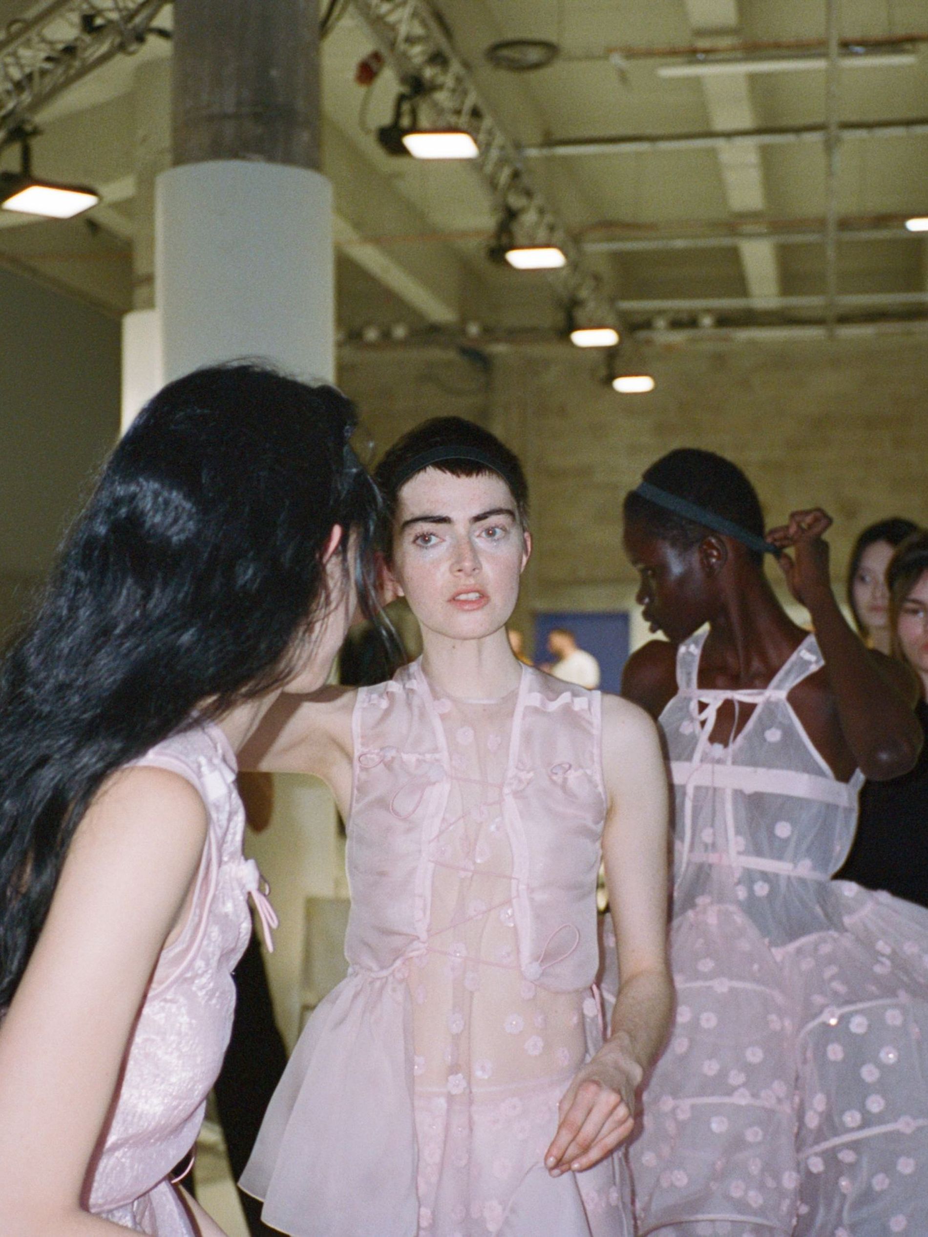 Cecilie Bahnsen autumn/winter '25 backstage beauty