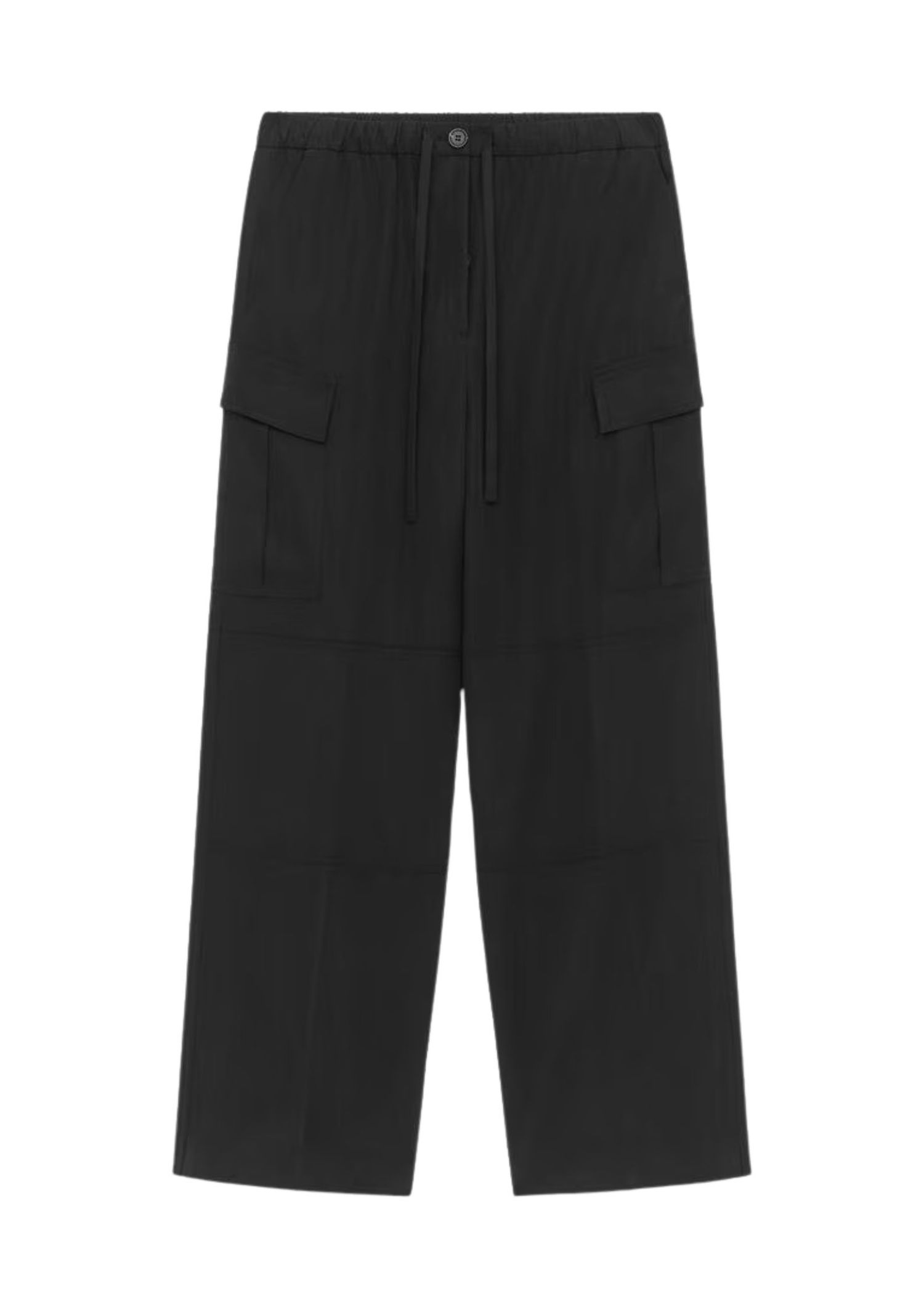 The best black cargo pants - Arket - On a white background