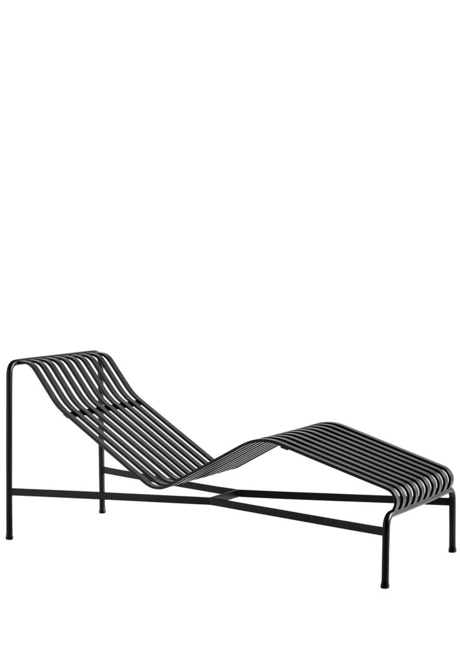 A black Hay sun lounger