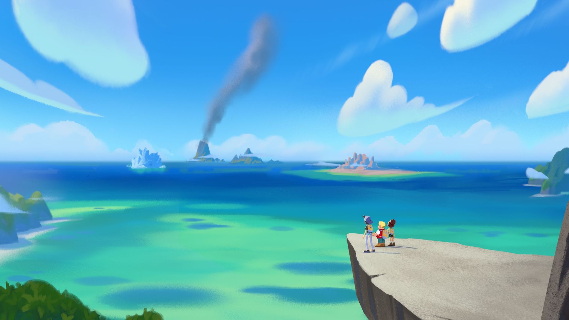 A still from Hidden Islands on SkyShowtime, created by Princess Madeleine