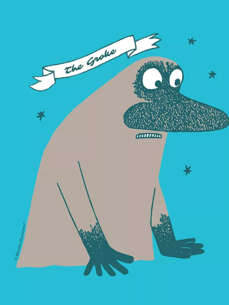 The Groke Moomins