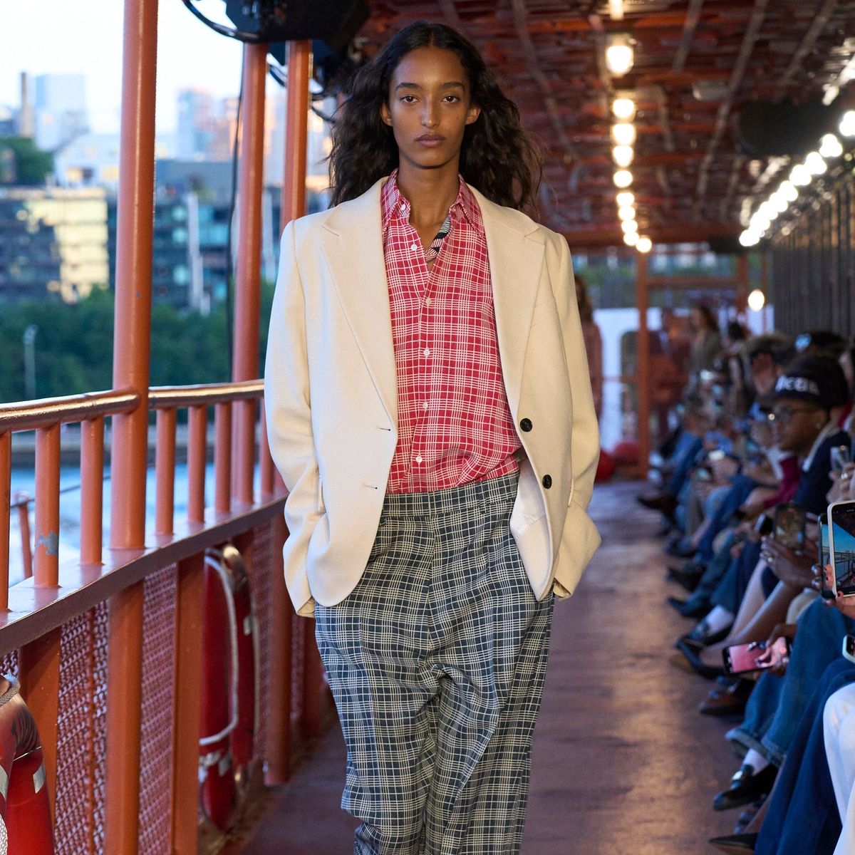 I love the water”: Tommy Hilfiger sets sail at NYFW with a