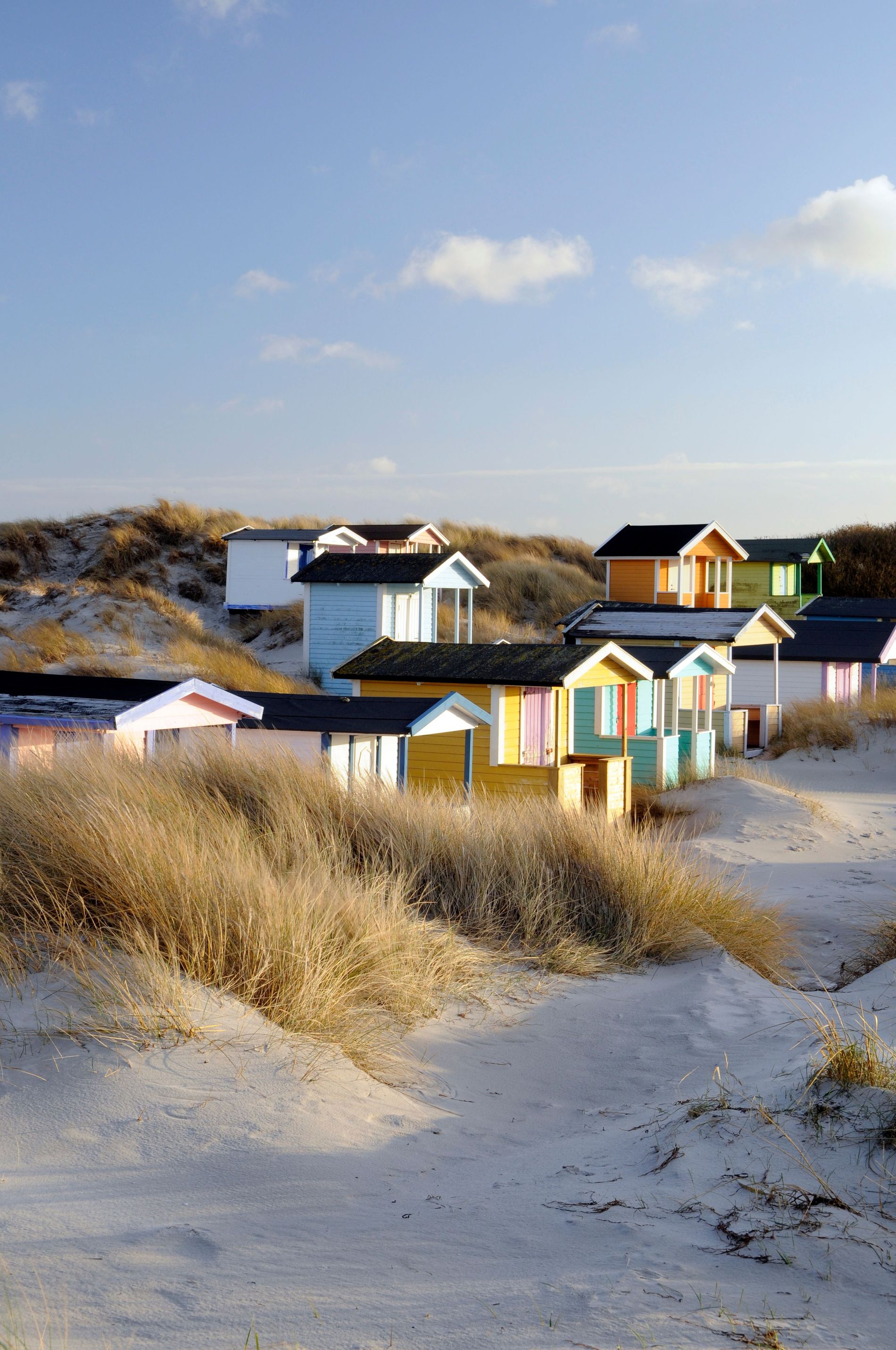 falsterbo beach huts sweden travel