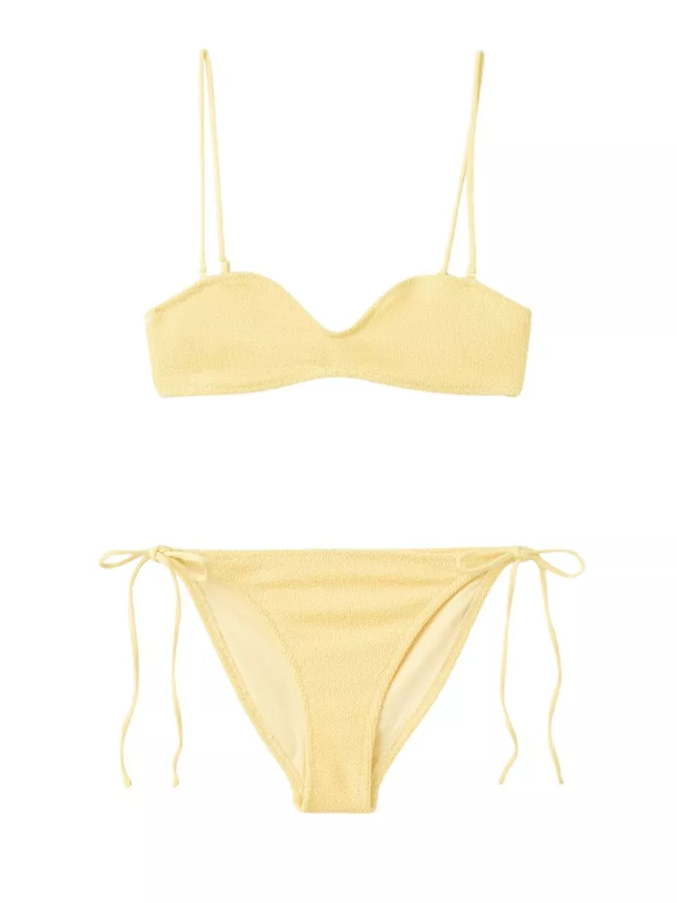 The best yellow bikini - Mango - On a white background