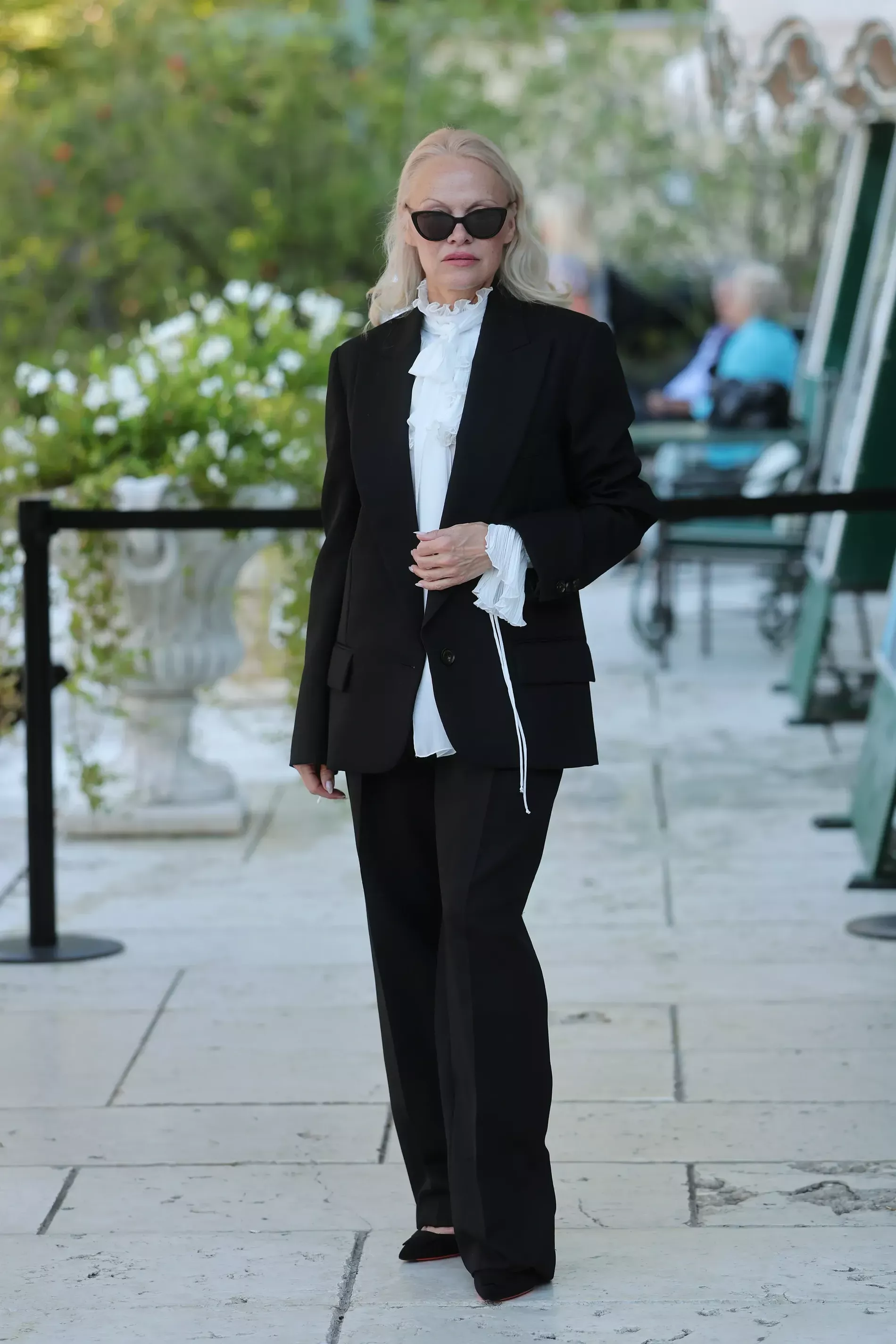 Pamela Anderson attends the 2026 Venice Film Festival