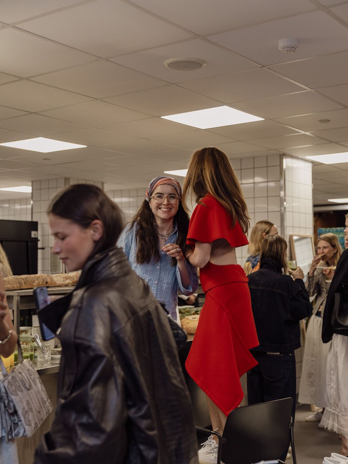 Attendee at Vogue Scandinavia X Copenhagen Studio Breakfast