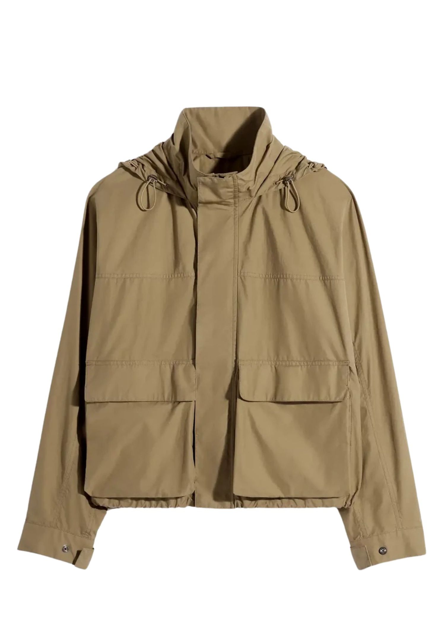 The best windbreaker jacket by Lemaire on a white background