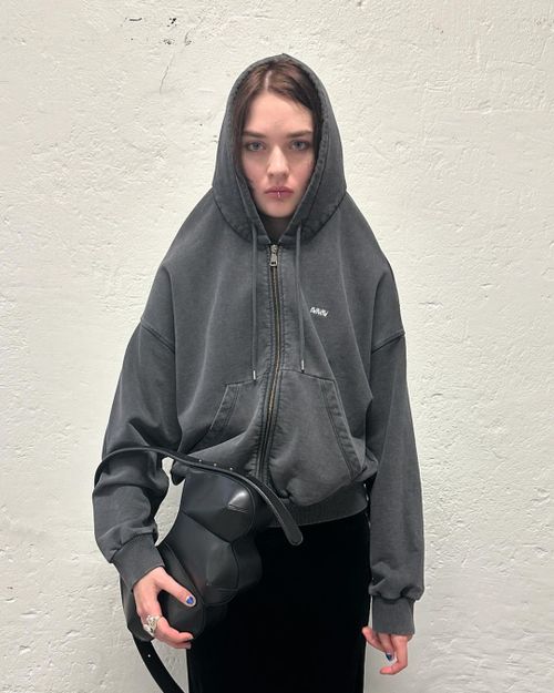 Shoulderless Hoodie main image 0