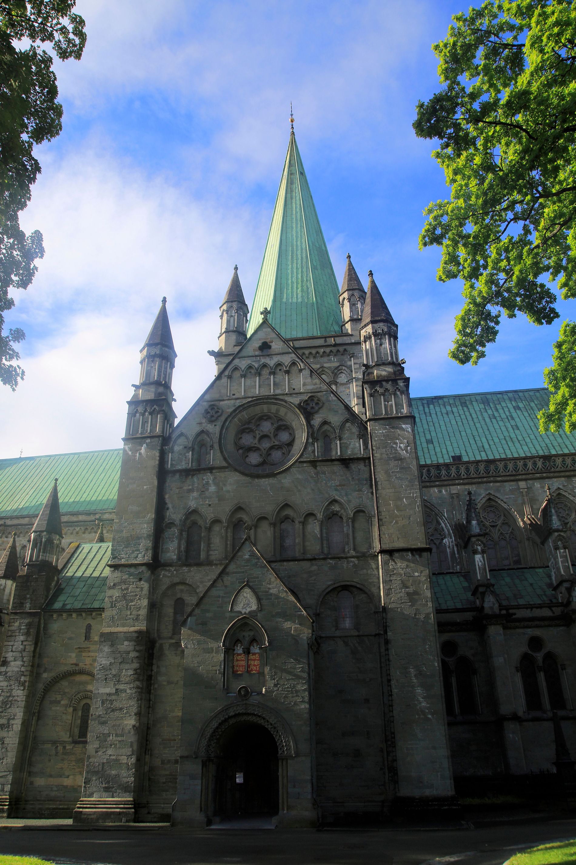 Nidaros Cathedral, Trondheim. Norway