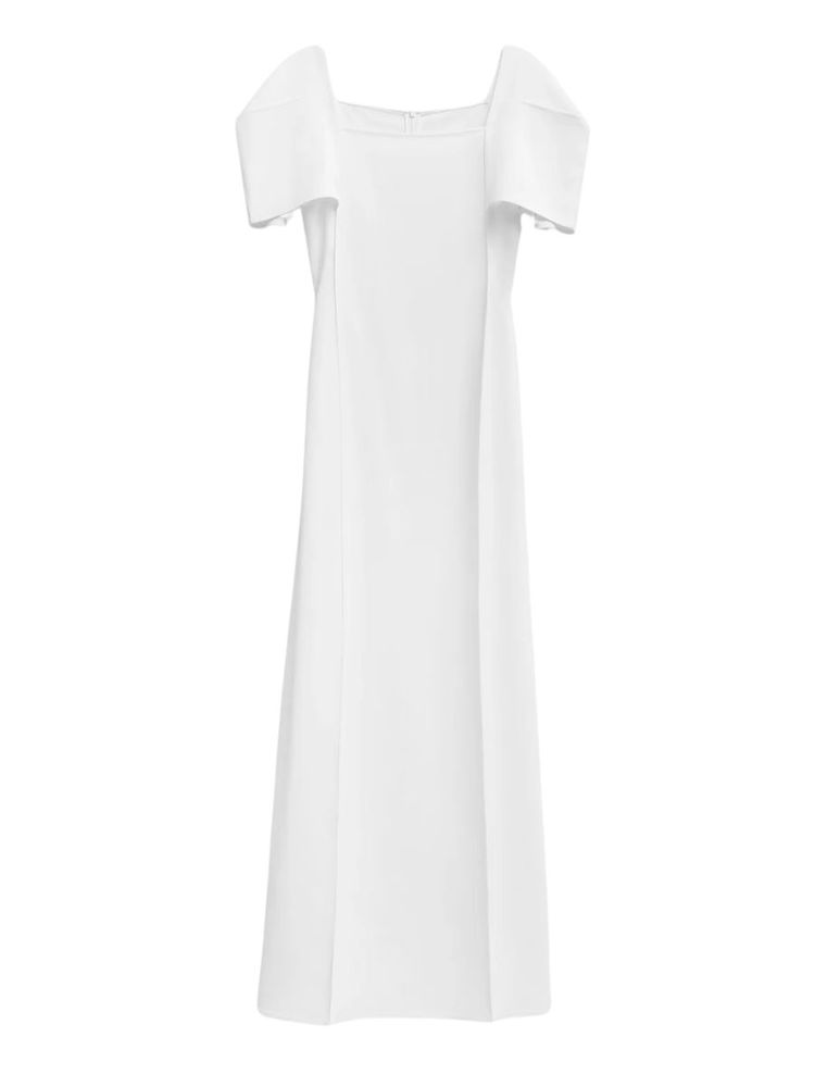 The best square shoulder dress - Bevza - On a white background