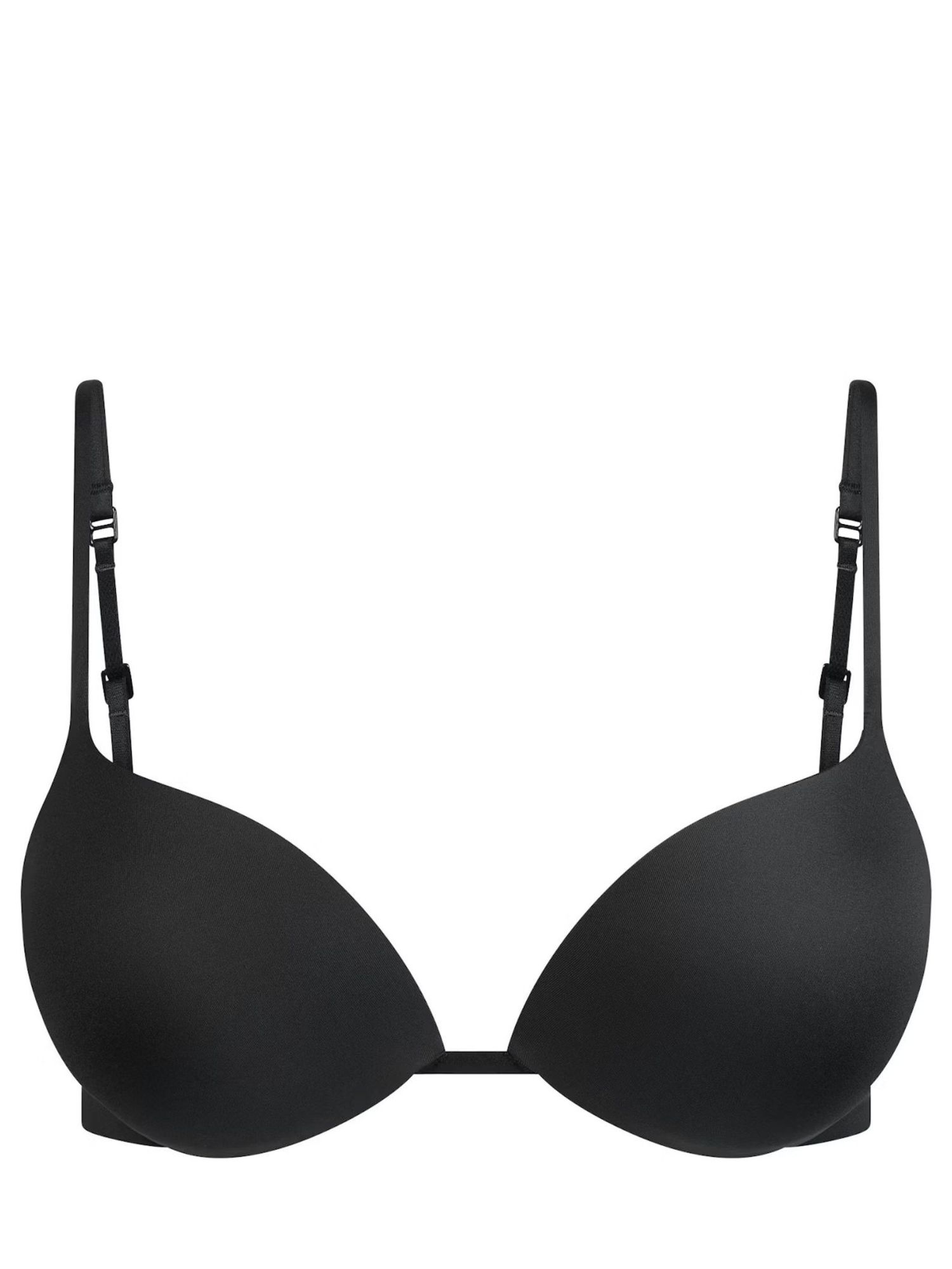 Skims black super push-up bra