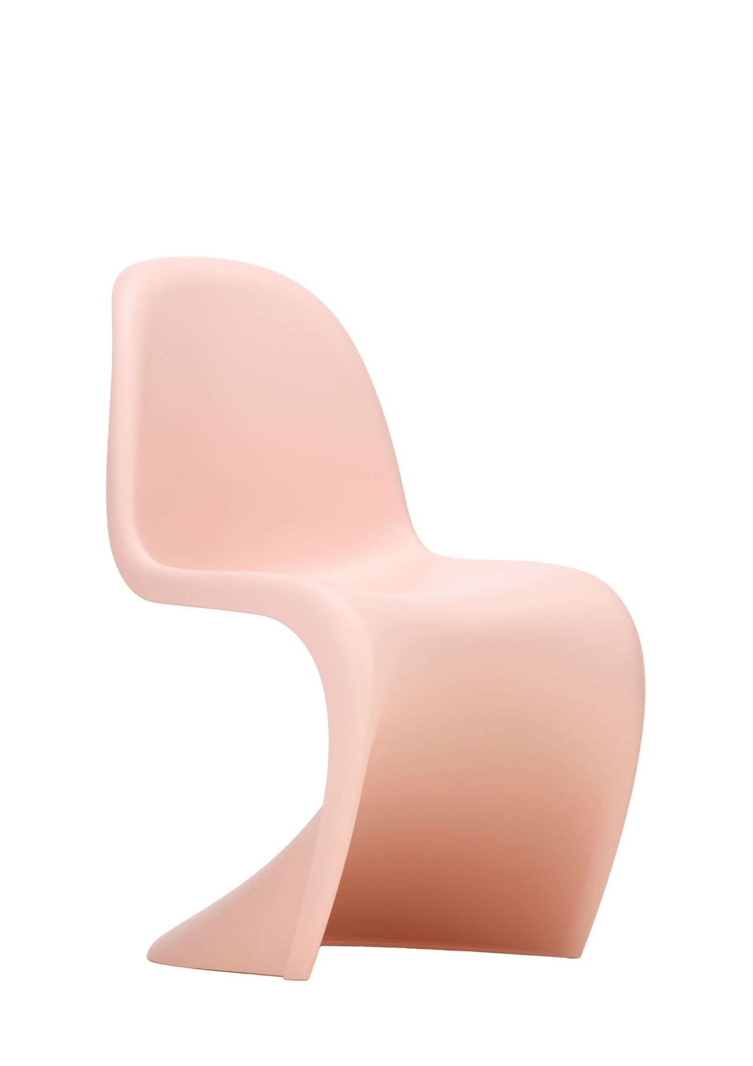 Panton outdoor chair in pale pink