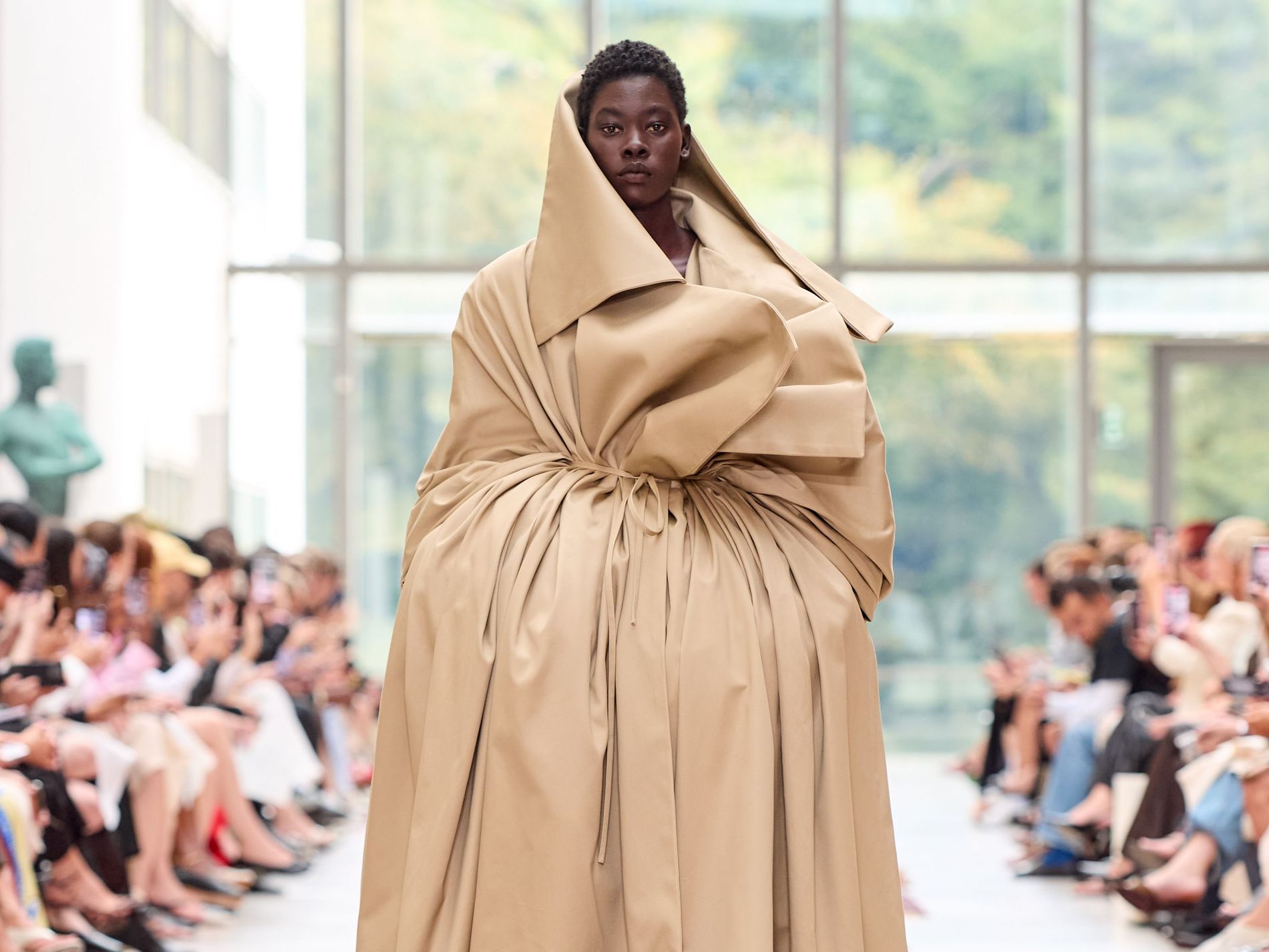 Models walks Institution SS27 show at Copenhagen Fashion Week