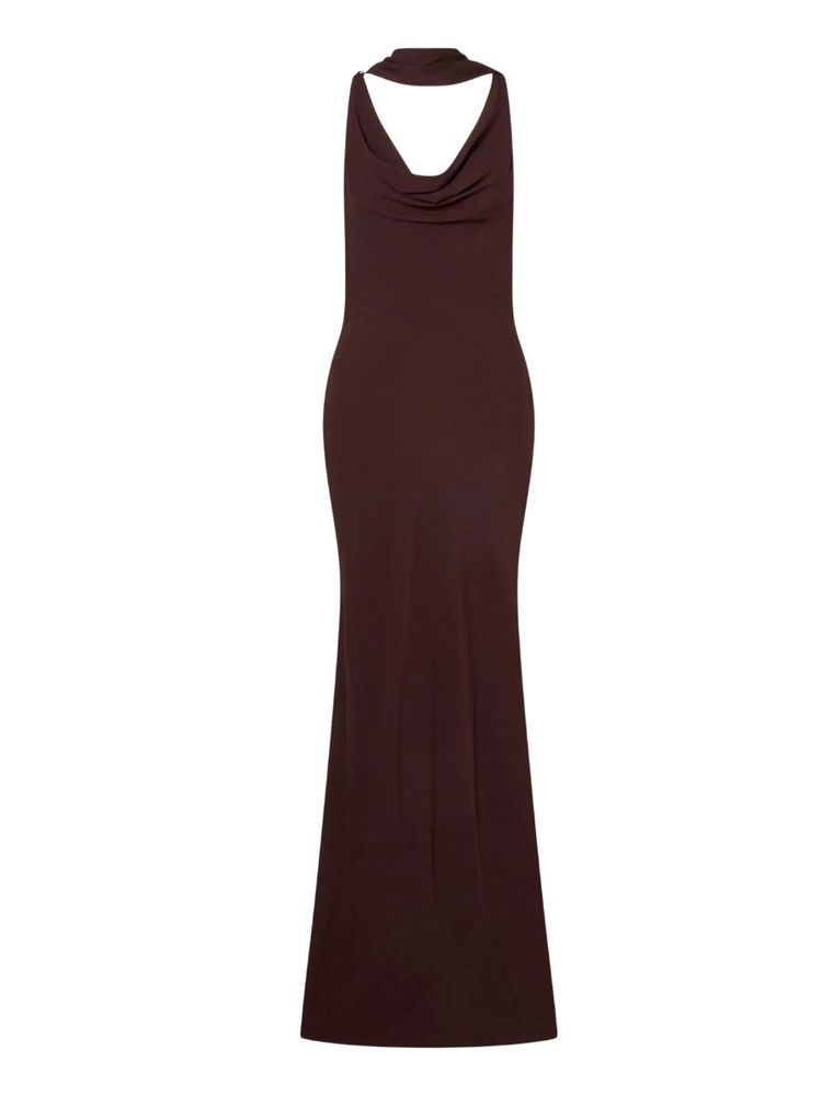 The best brown bridesmaids dress - By Malina - On a white background