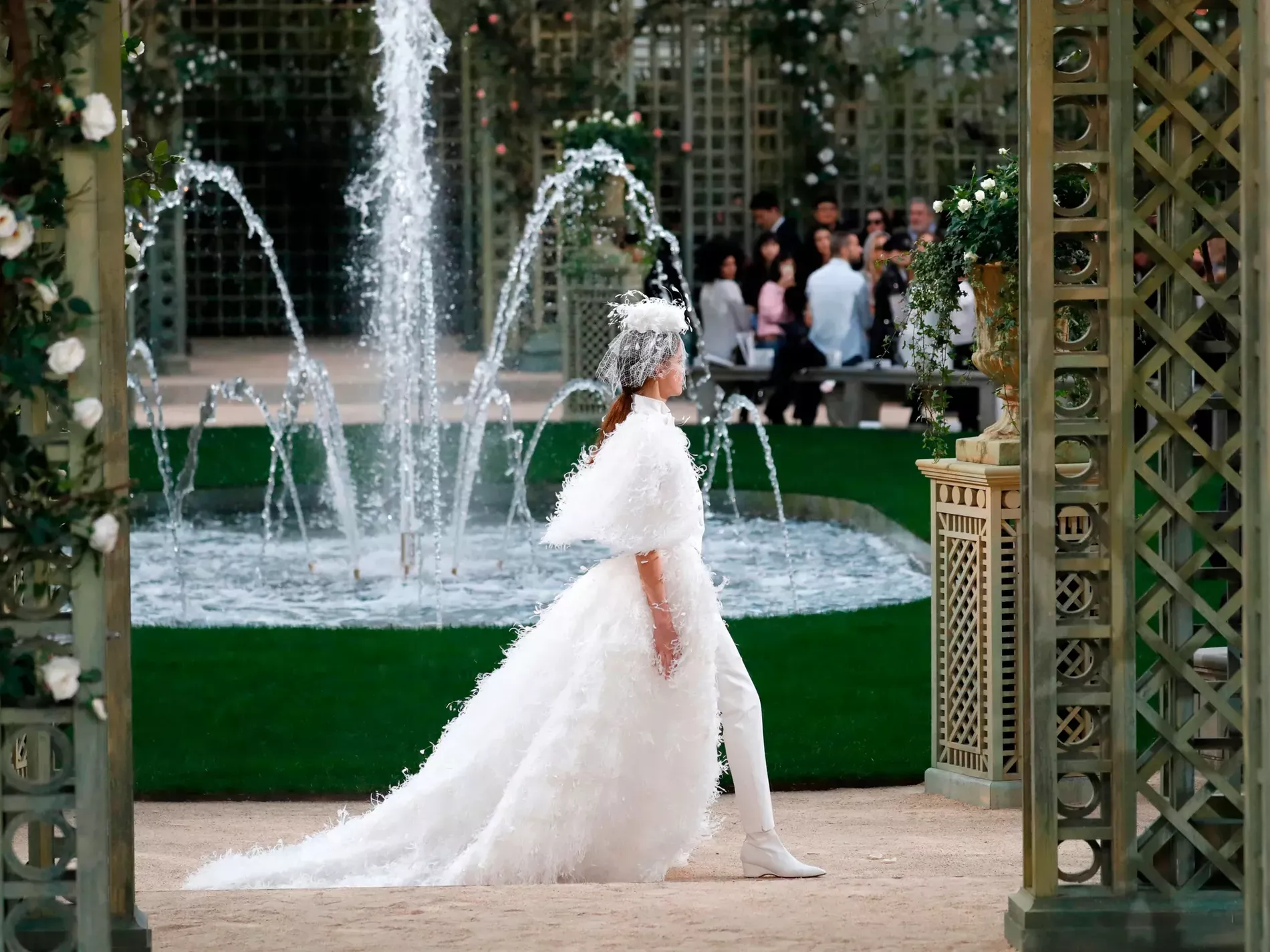 Watch Karlie Kloss's Christian Dior Couture Wedding Gown Come