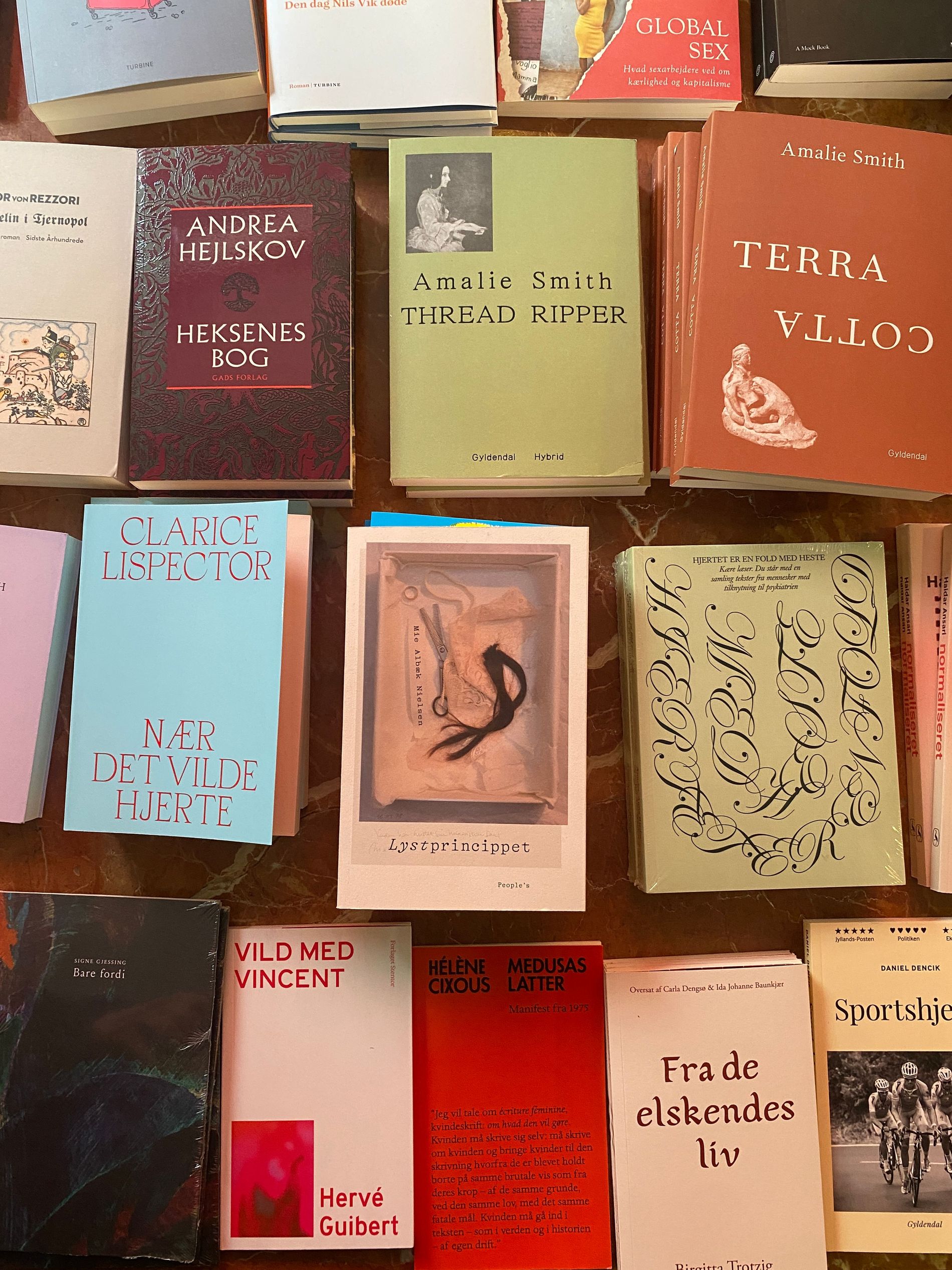 Books at Thimers Copenhagen