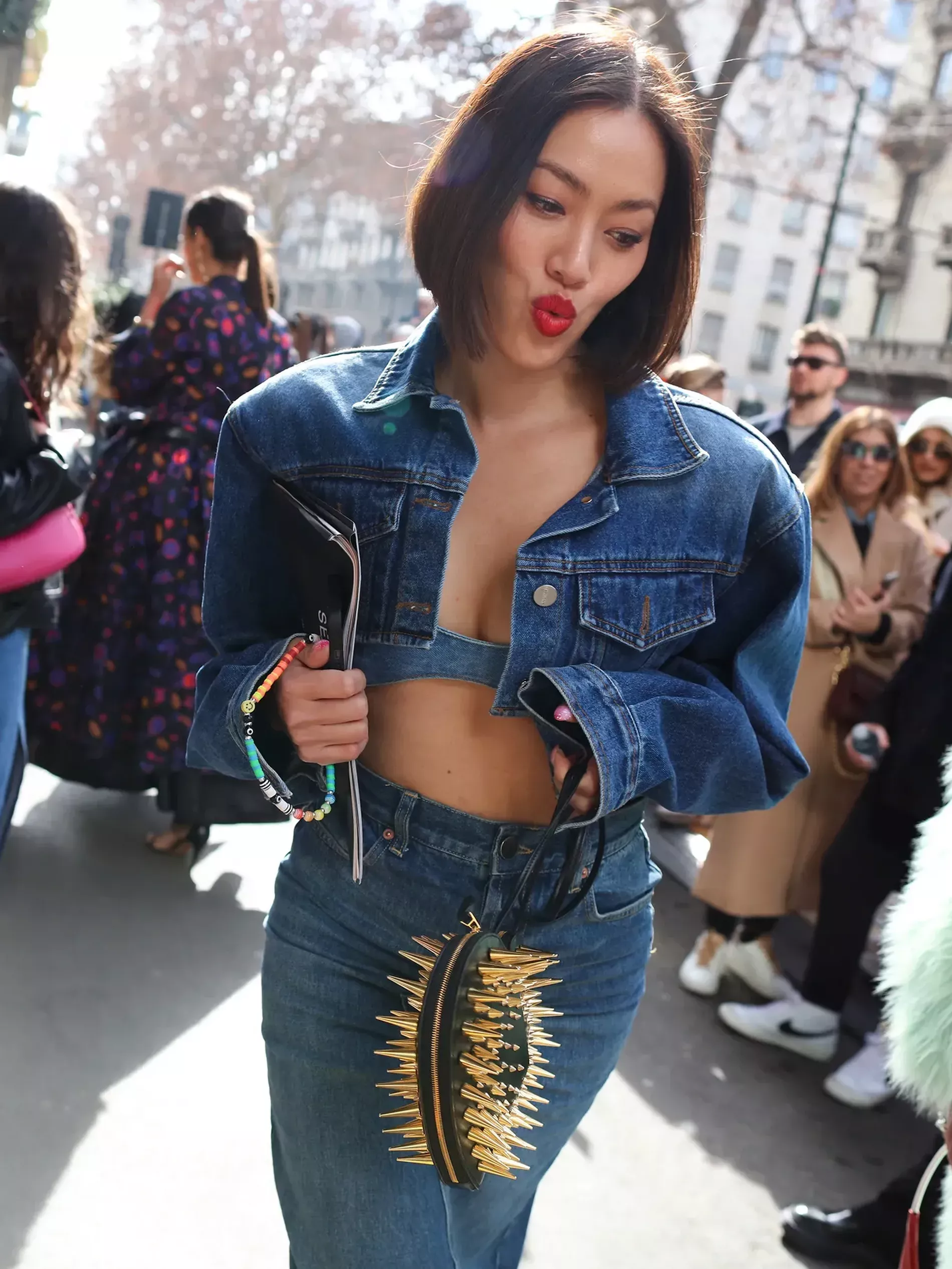 Louis Vuitton blue Cotton Classic Denim Jacket