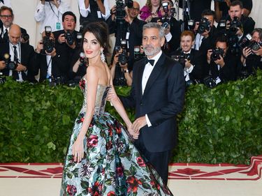 Amal and George Clooney Met Gala