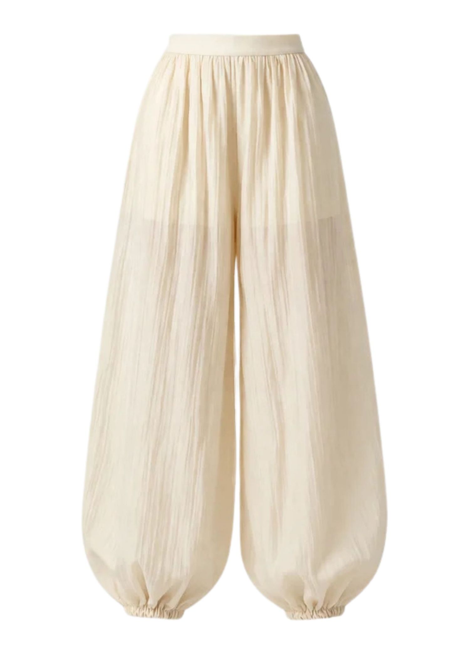 The best off-white balloon trousers - ONE and OTHER - On a white background