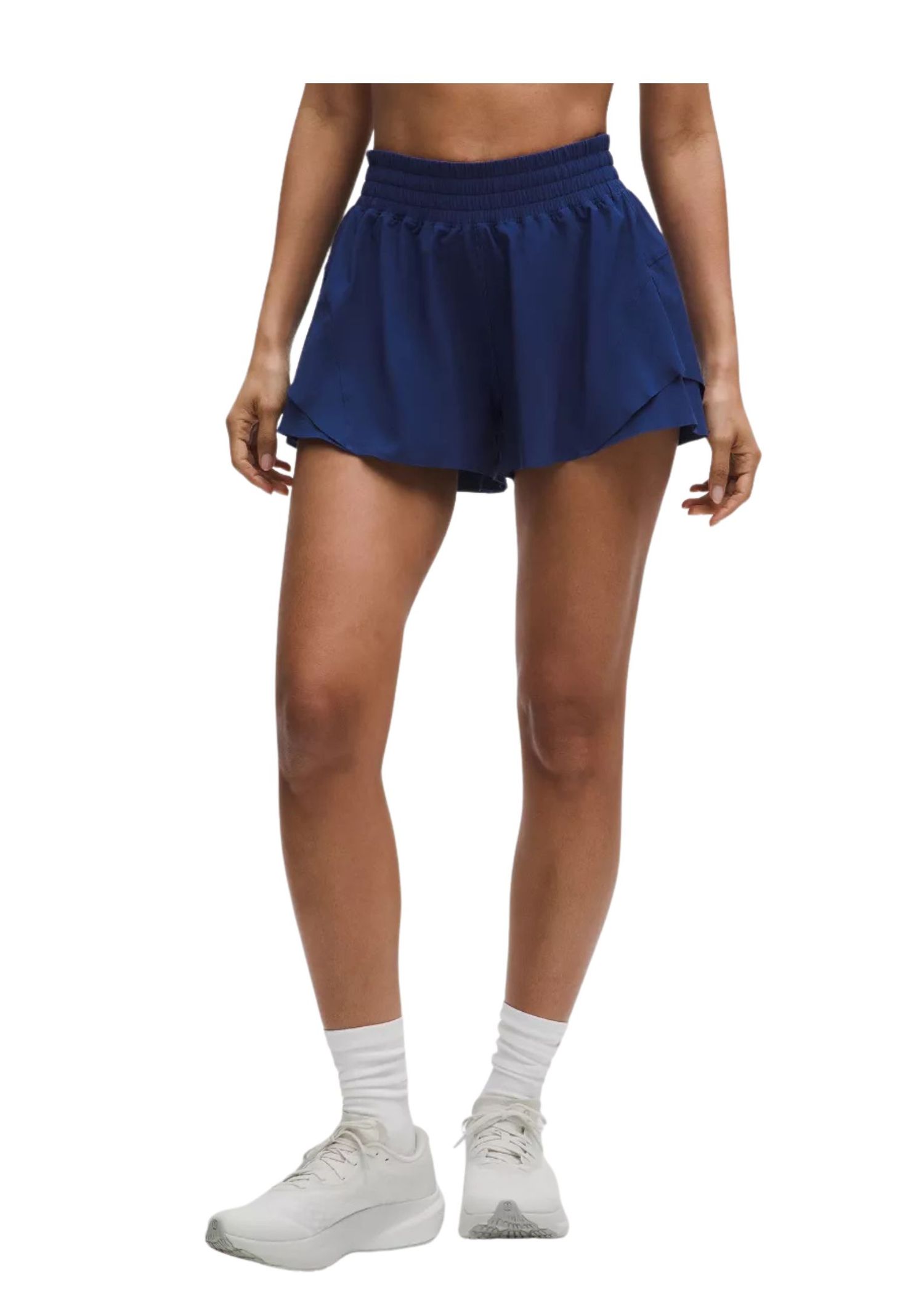 navy blue running shorts