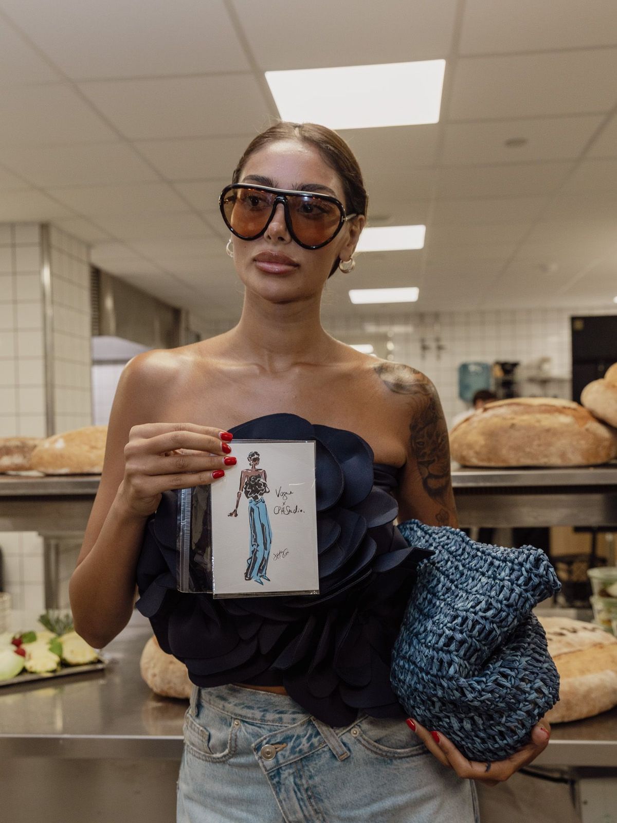 Attendee at Vogue Scandinavia X Copenhagen Studio Breakfast